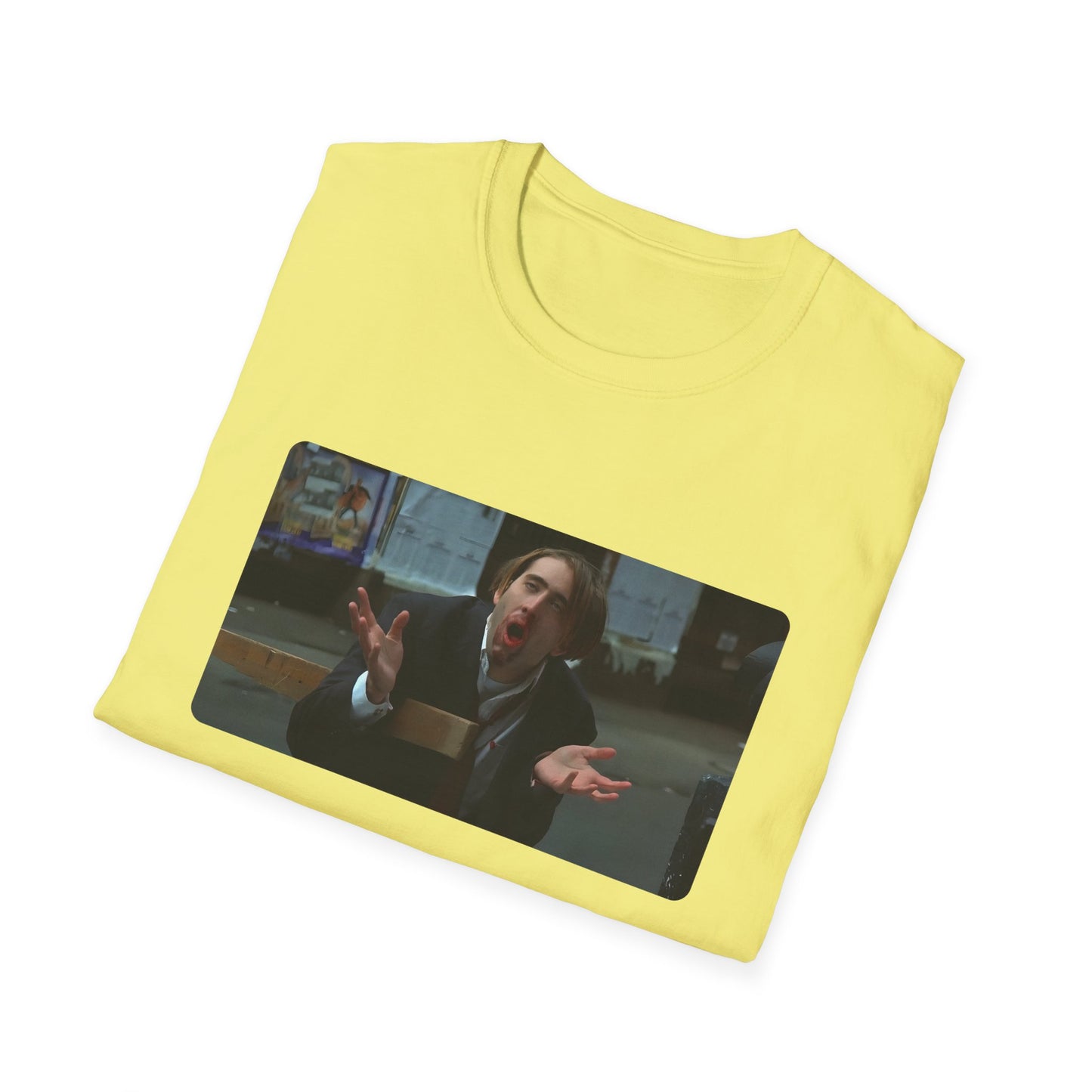 1989 nic cage vampire's kiss movie tshirt