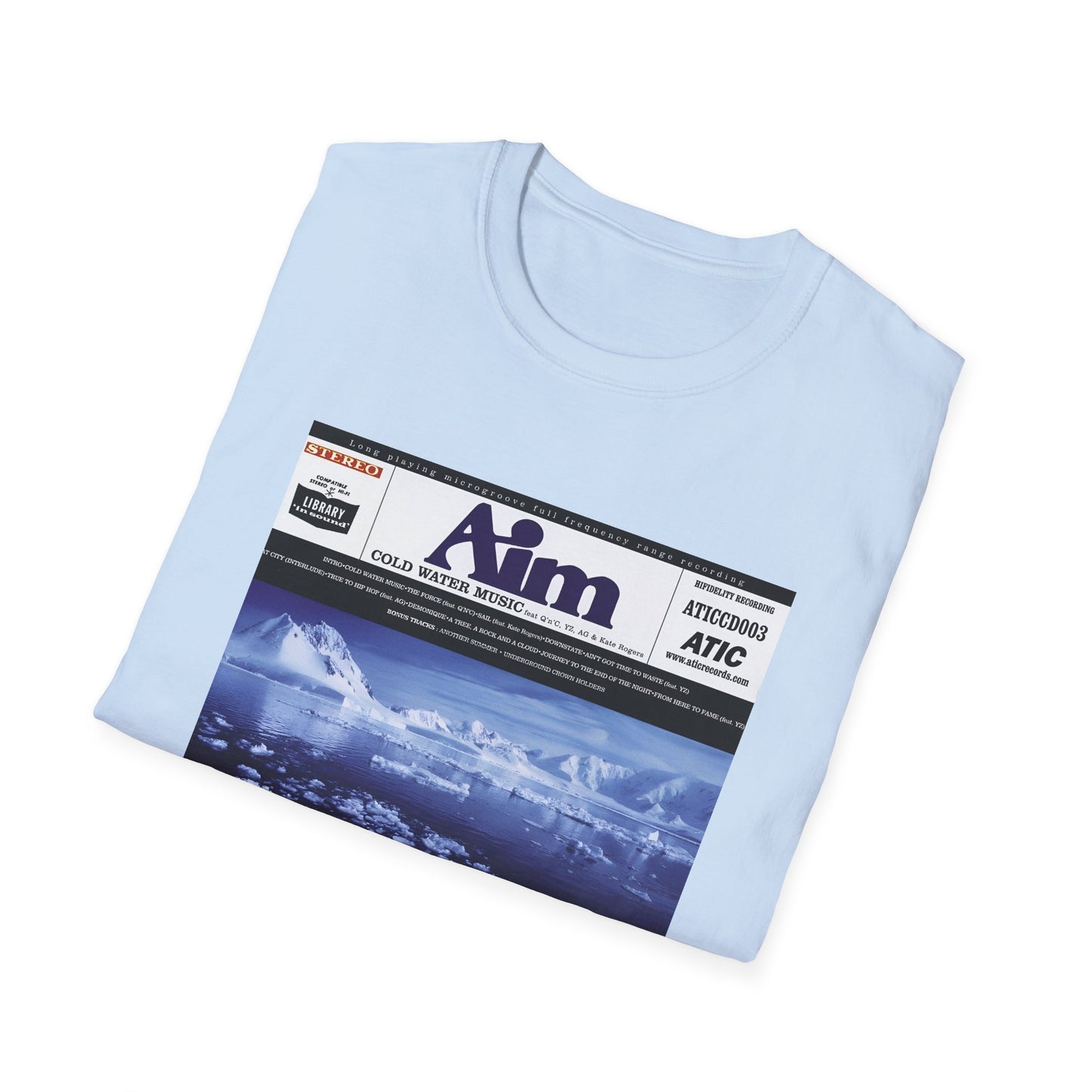 aim 1999 cold water music album tshirt
