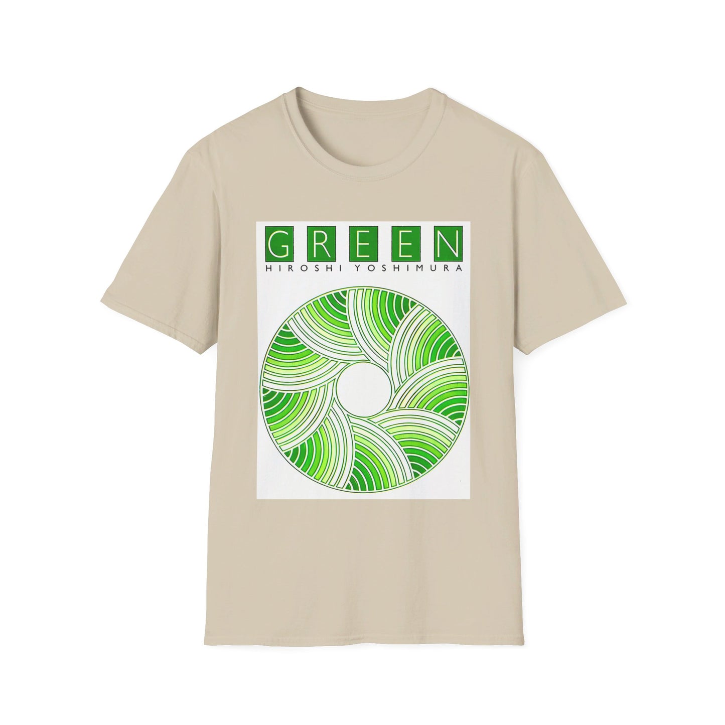 hiroshi yoshimura 1986 green album alternate tshirt