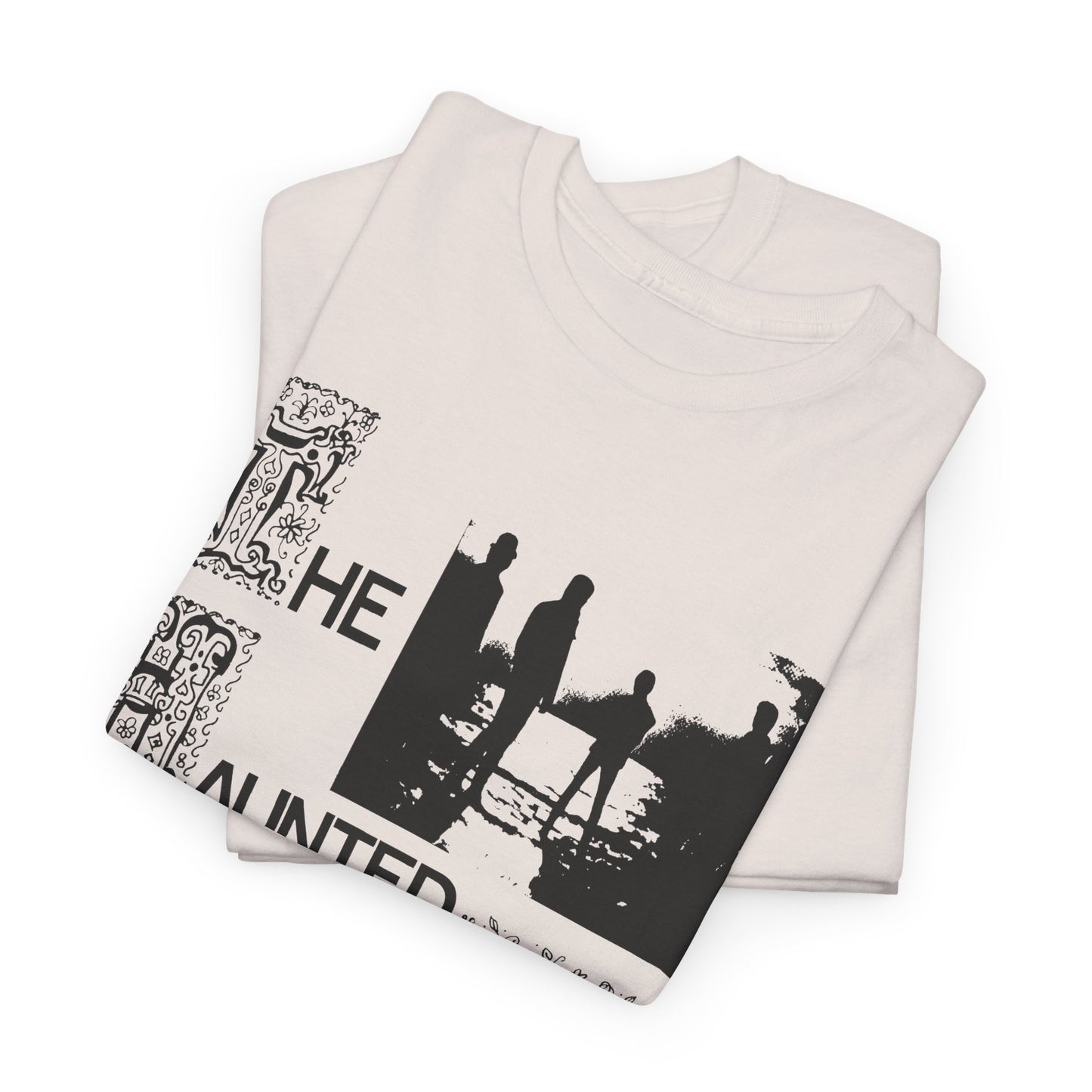 1967 debut album by montreal garage rock band the haunted stretched graphic tshirt