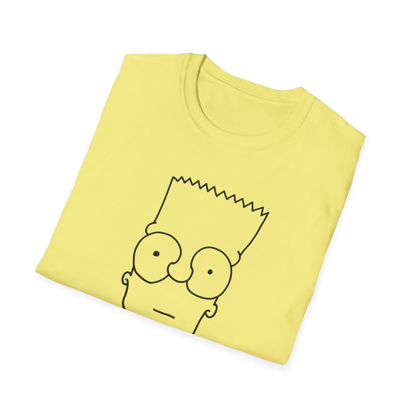 bart simpson who the hell are you original drawing tshirt