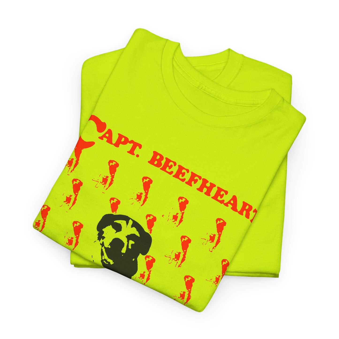 captain beefheart vintage show poster custom fan art edit tshirt