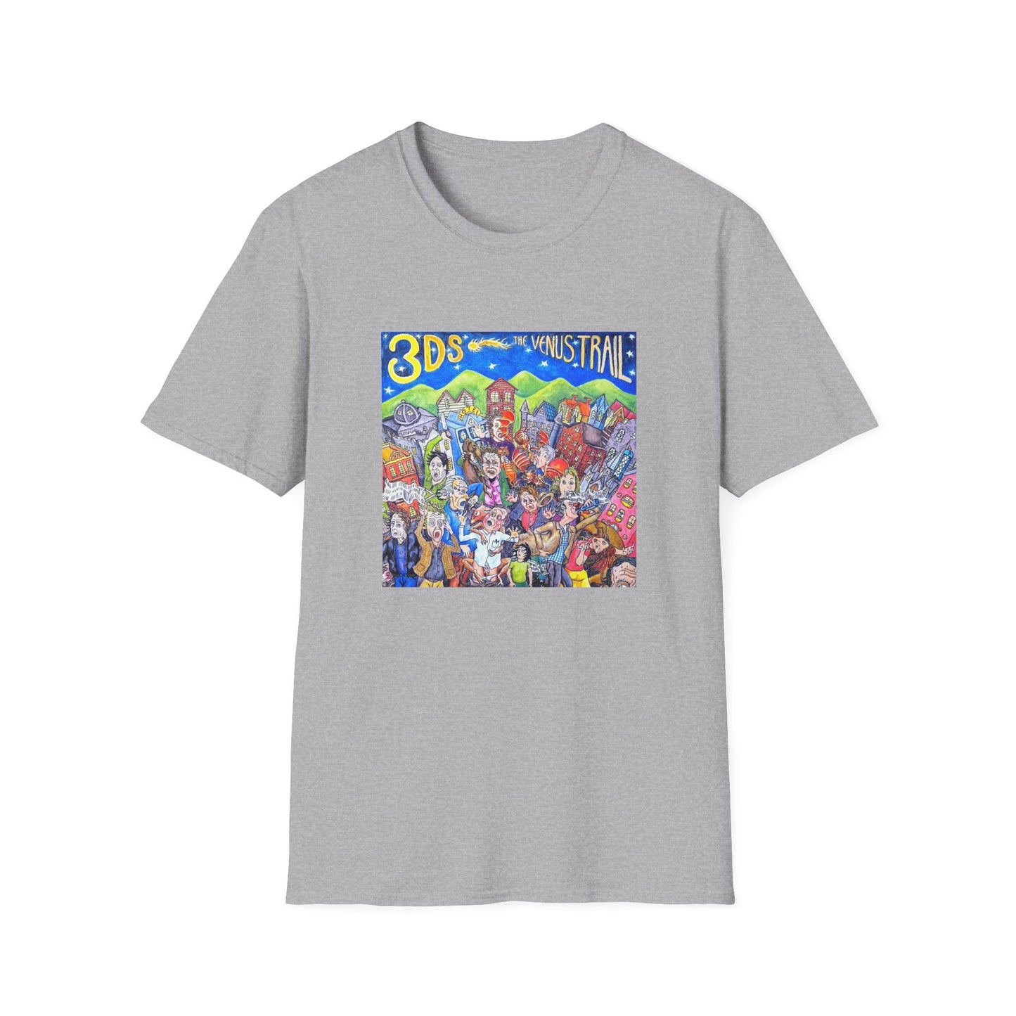 the 3d's 1993 the venus trail album tshirt