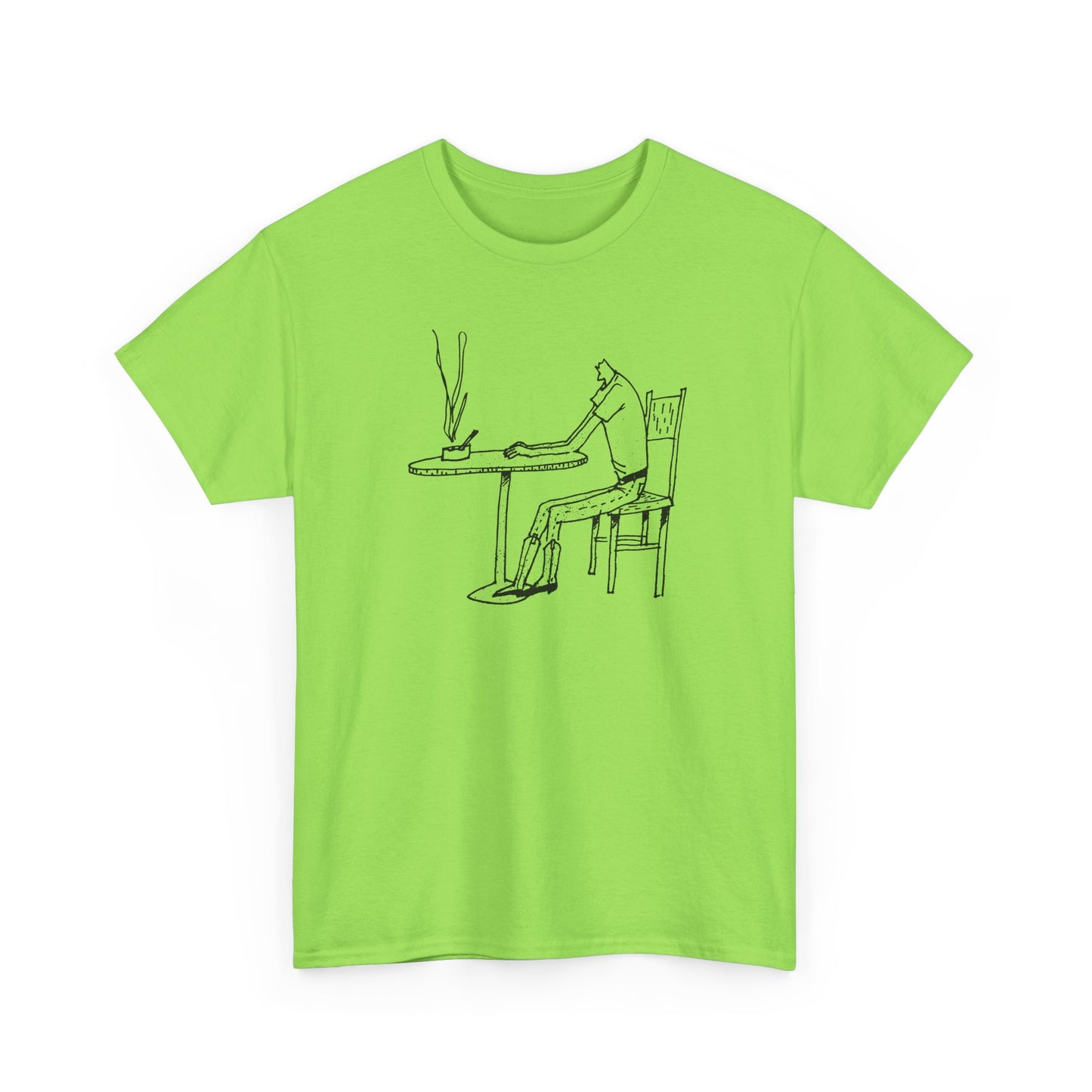 original drawing from microwave oven by kkidss music video tshirt