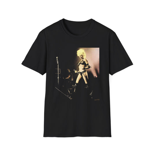 wendy o williams of the plasmatics grainy photo tshirt