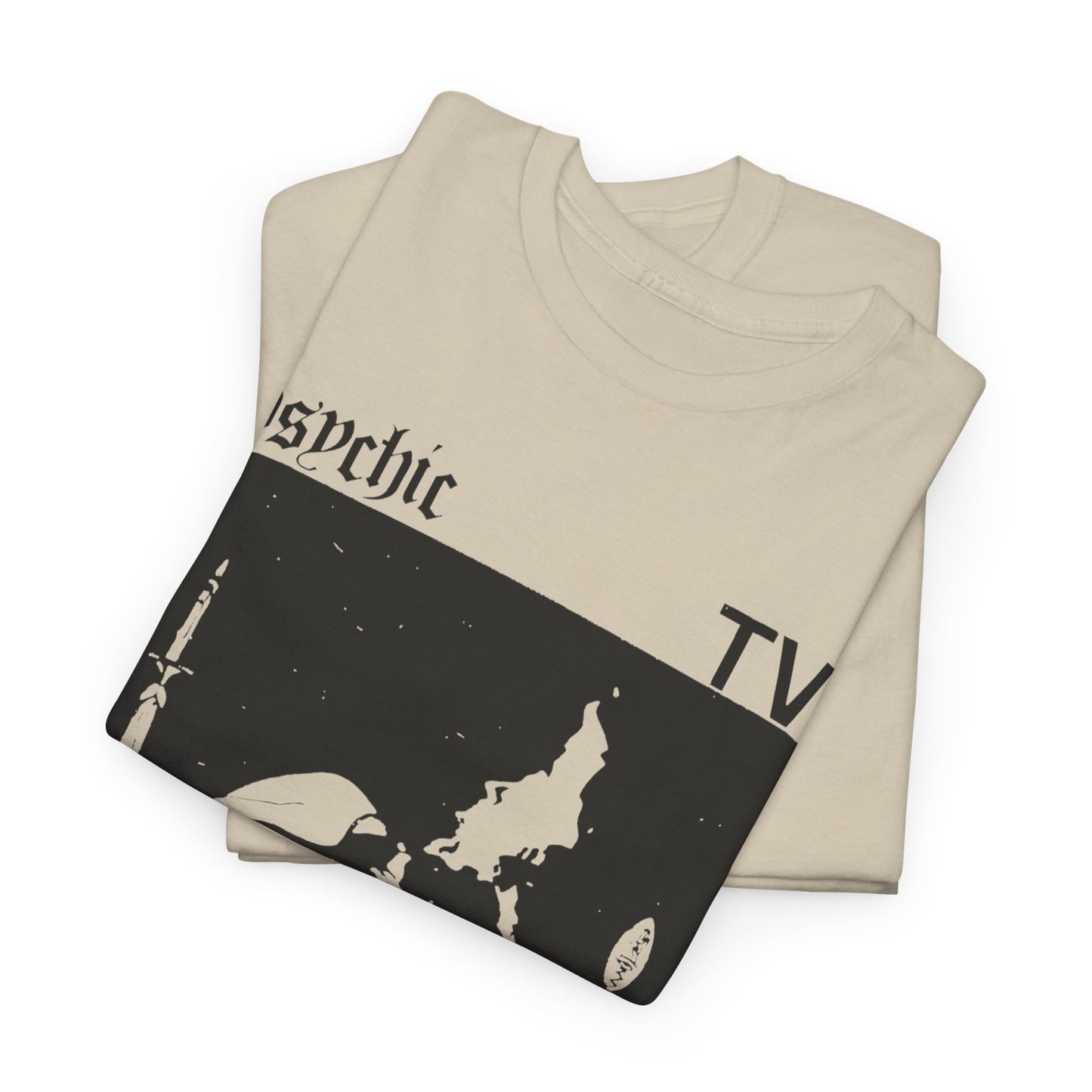 1985 cassette cover for post punk band psychic tv  tshirt