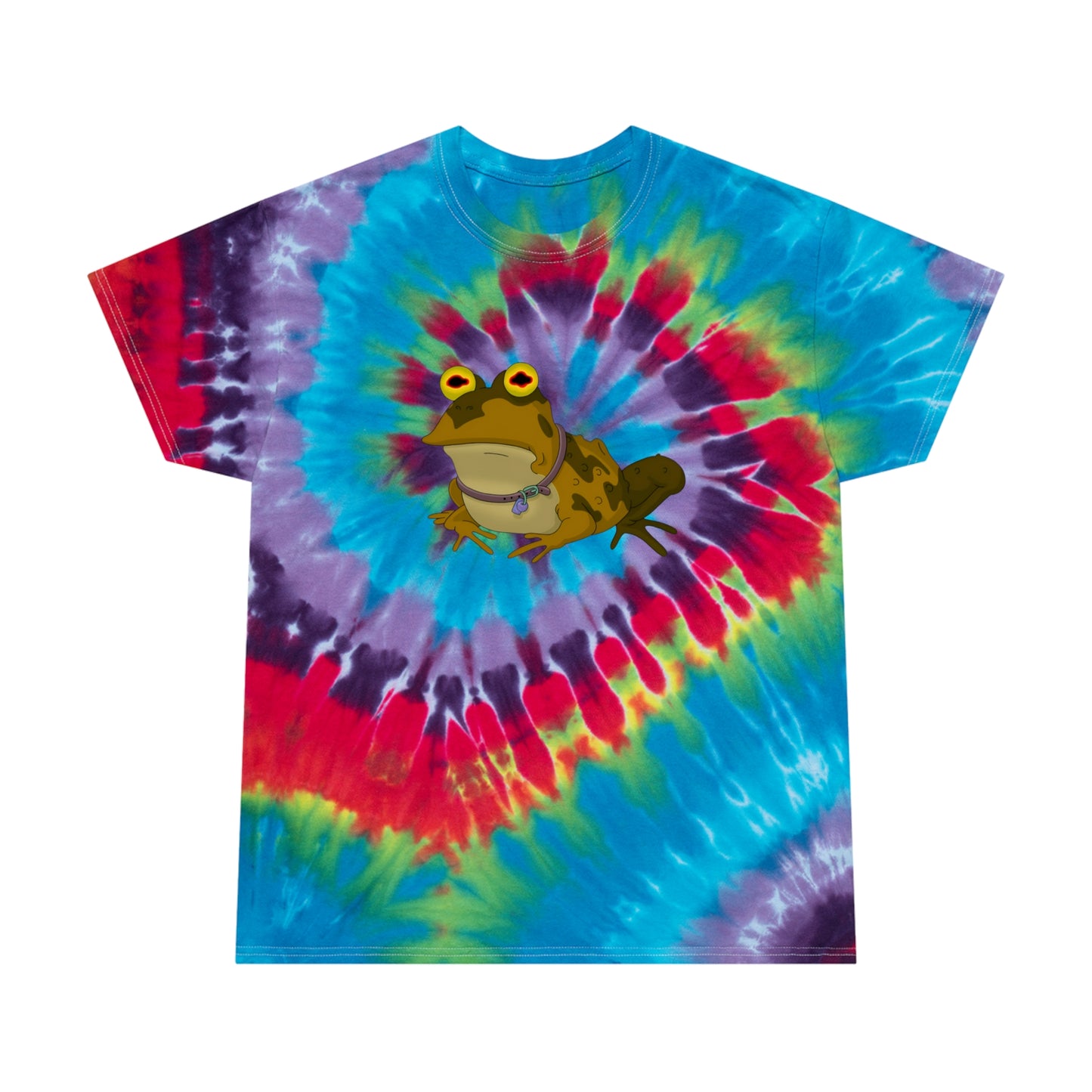 hypnotoad tie dye tshirt