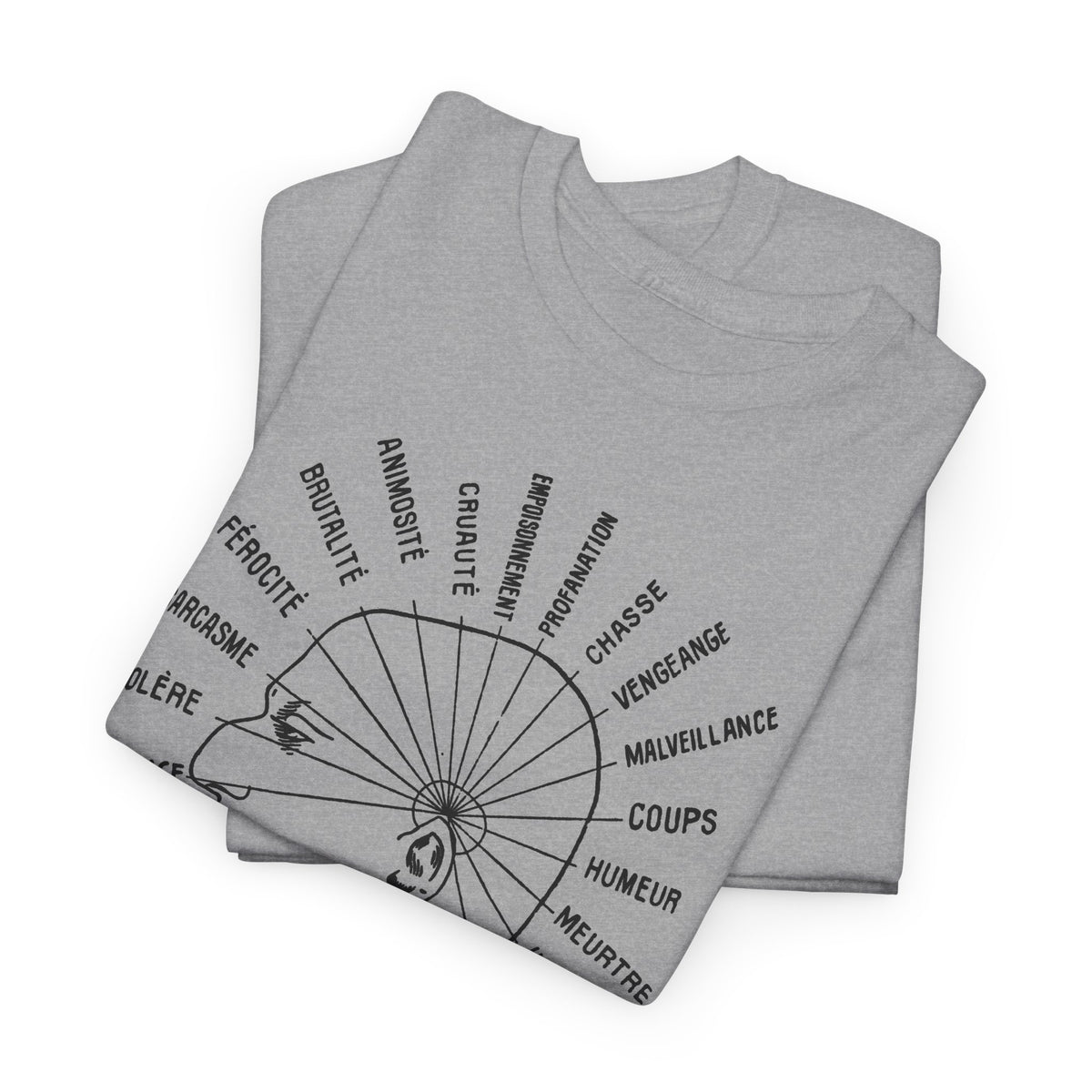 1902 vaught's practical character reader illustration the dangerous traits tshirt