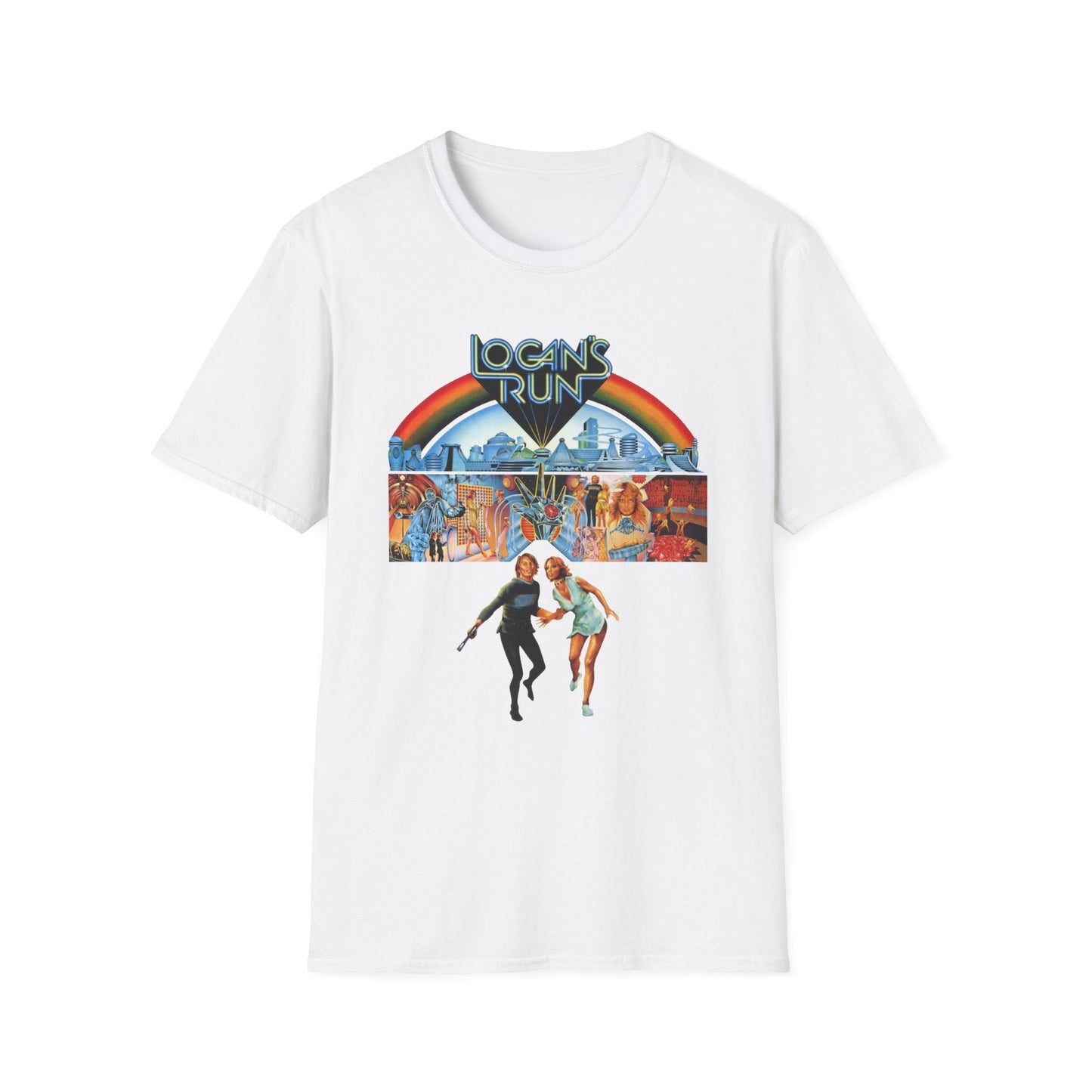 logan's run movie poster tshirt