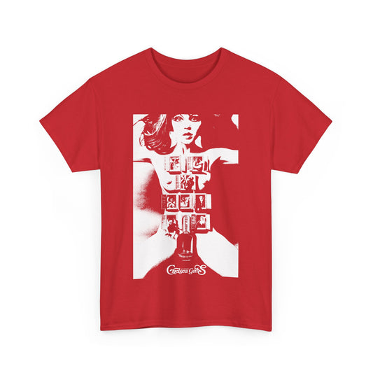 1966 experimental warhol movie chelsea girls movie poster reproduction tshirt
