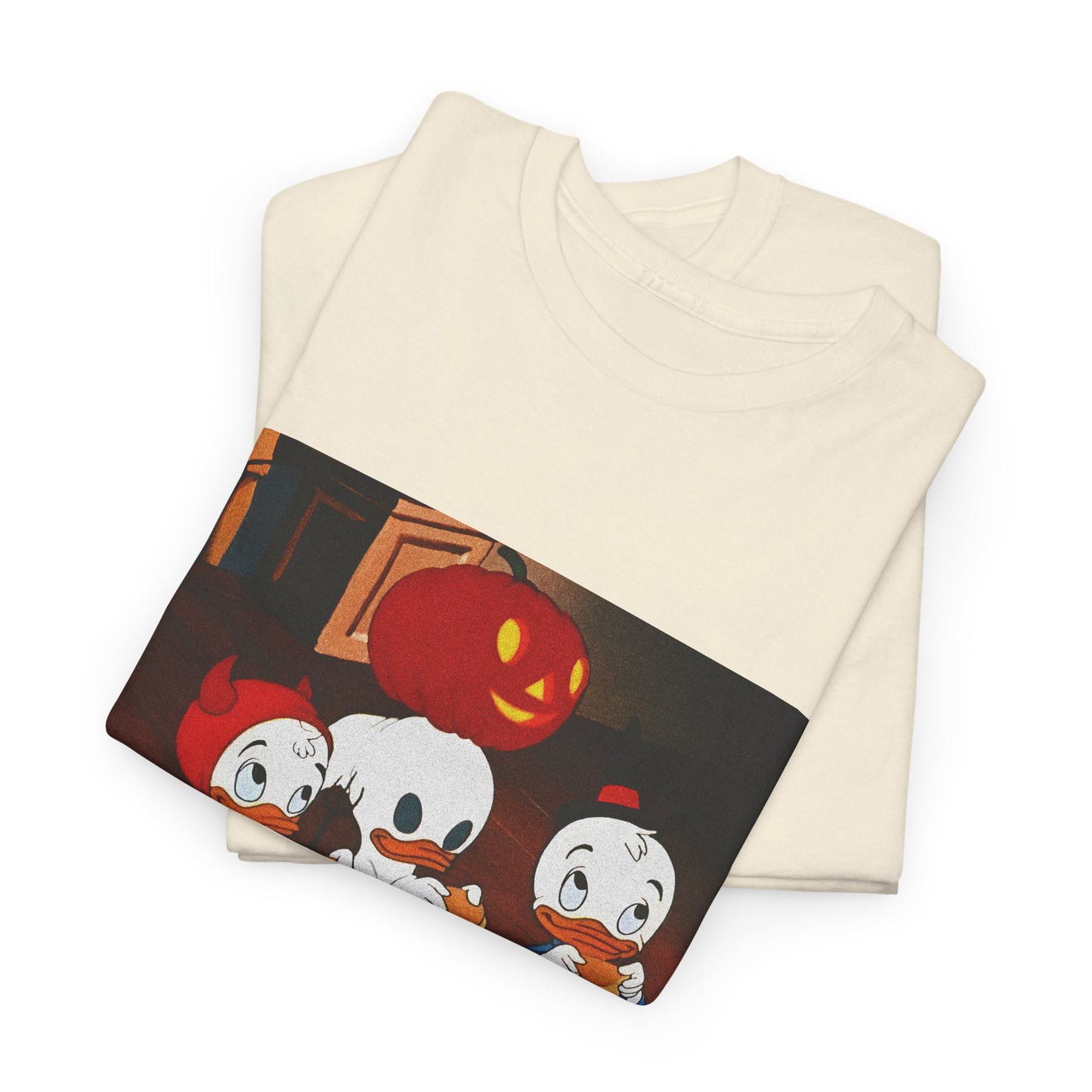 1982 huey dewey and louie halloween cartoon reproduction tshirt