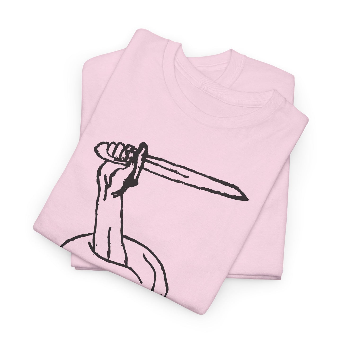 vintage tattoo art arm coming out of skull with sword tshirt