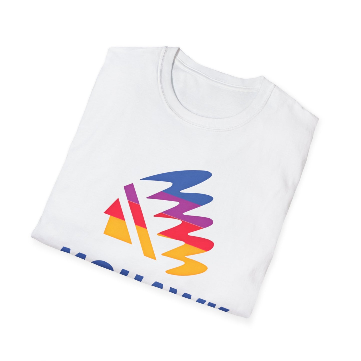 mohawk defunct gas station logo tshirt