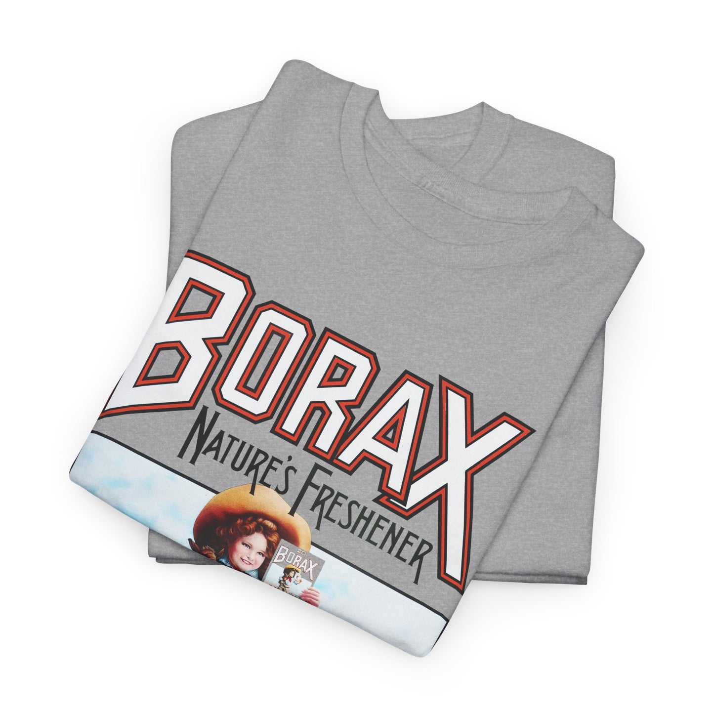 borax nature''s freshener 20 mule team detergent classic logo tshirt