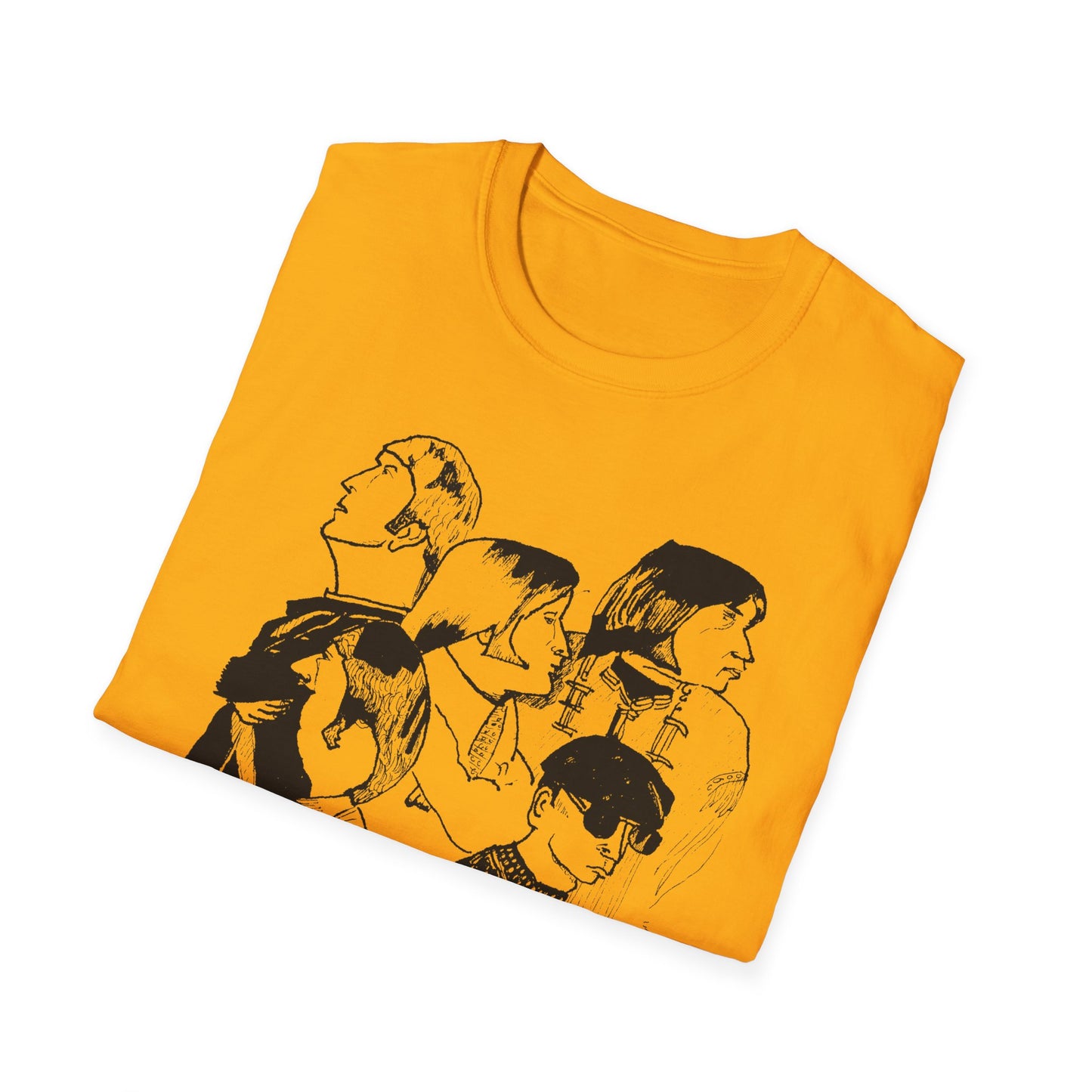 buffalo springfield original fan art drawing tshirt