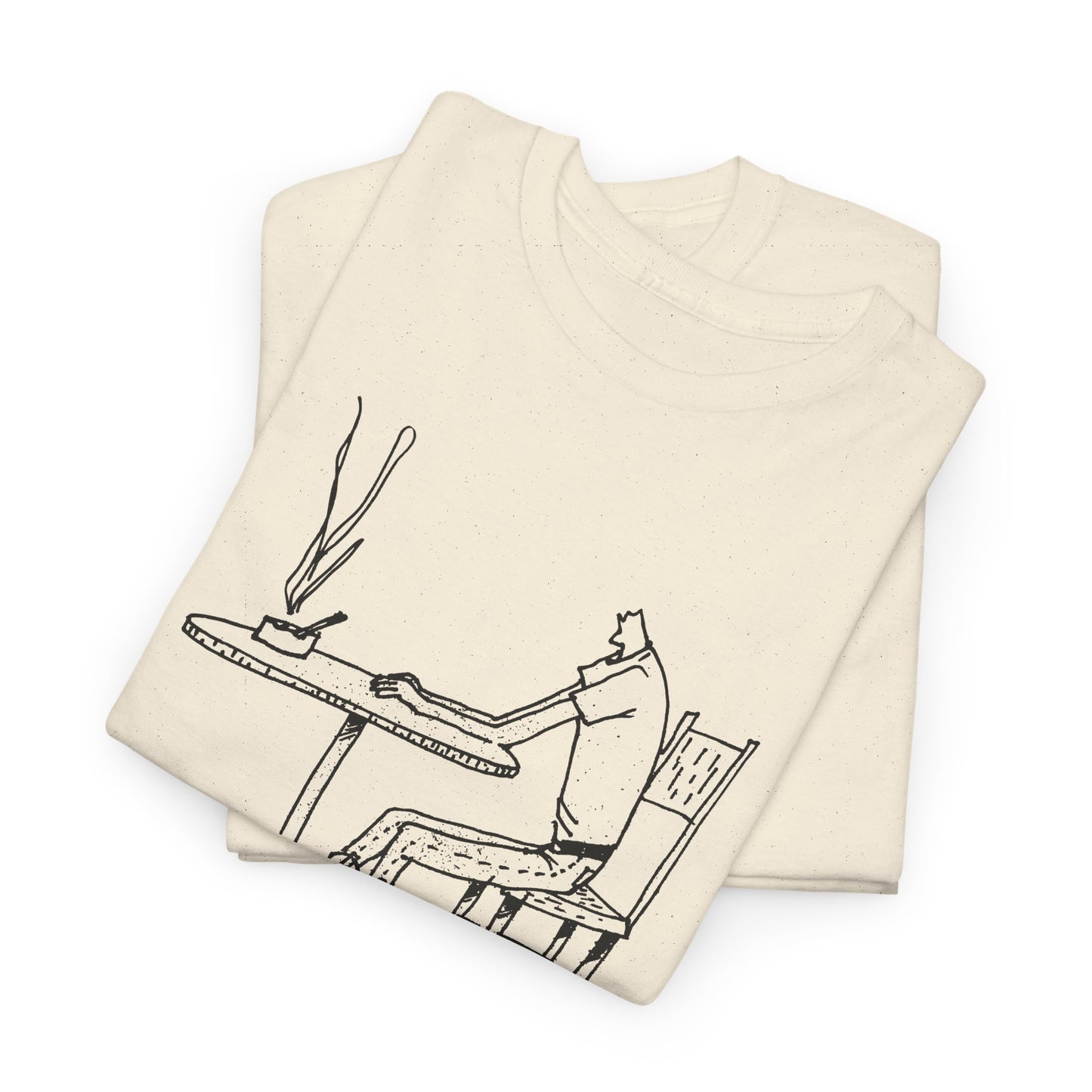 original drawing from microwave oven by kkidss music video tshirt