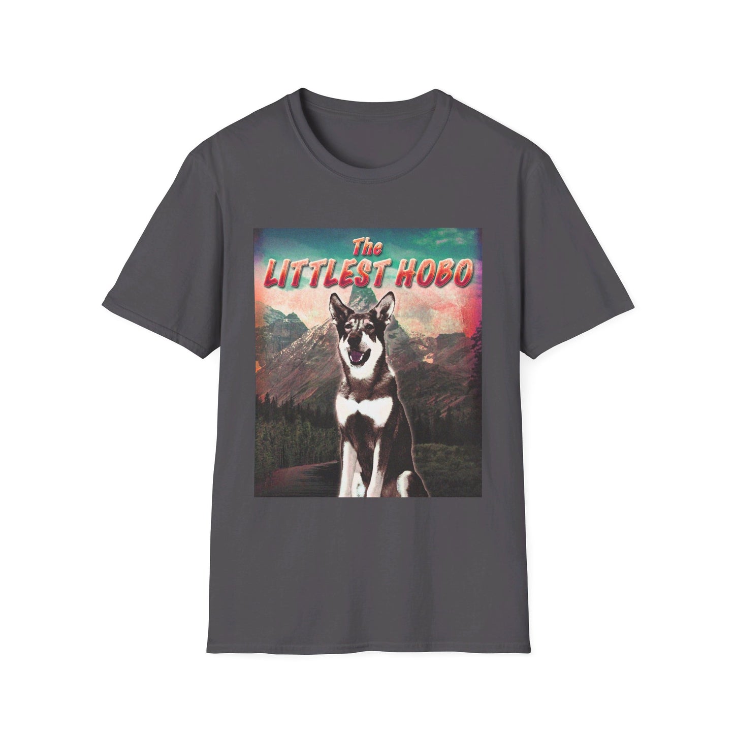 the littlest hobo canadian tv show vintage style tshirt