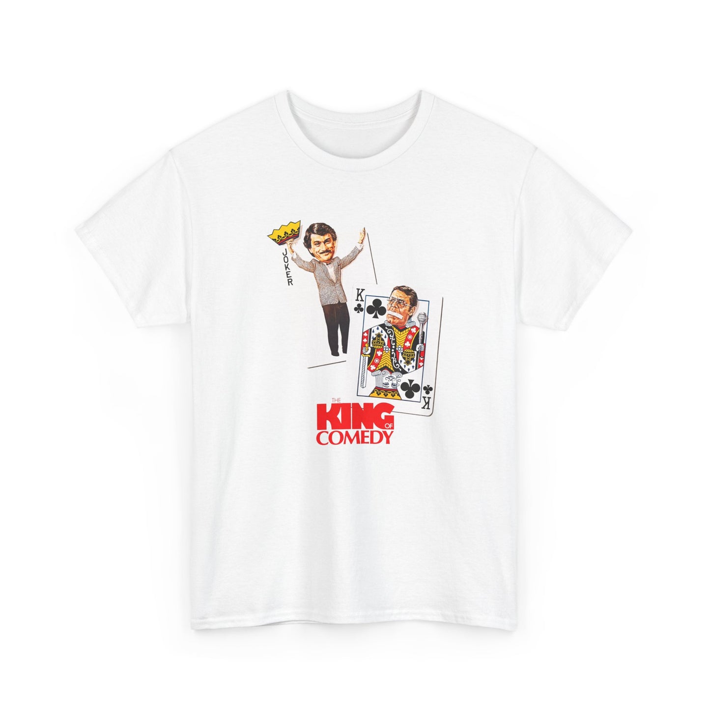 1982 scorsese movie king of comedy poster tshirt