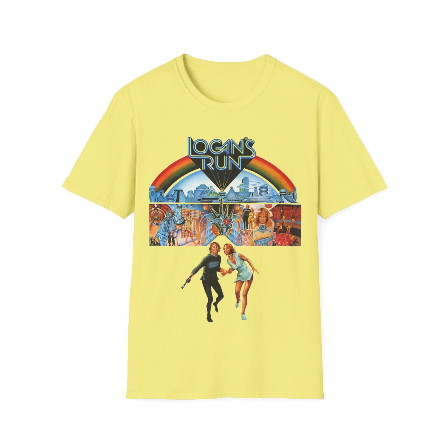 logan's run movie poster tshirt