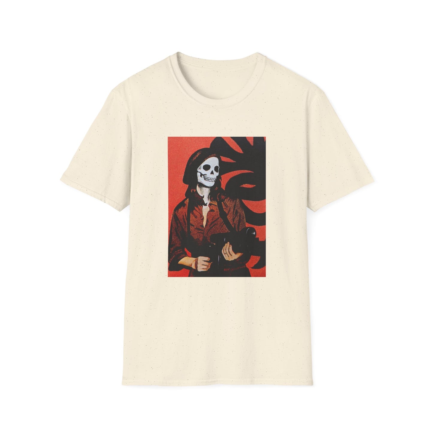 patty hearst skull face tshirt