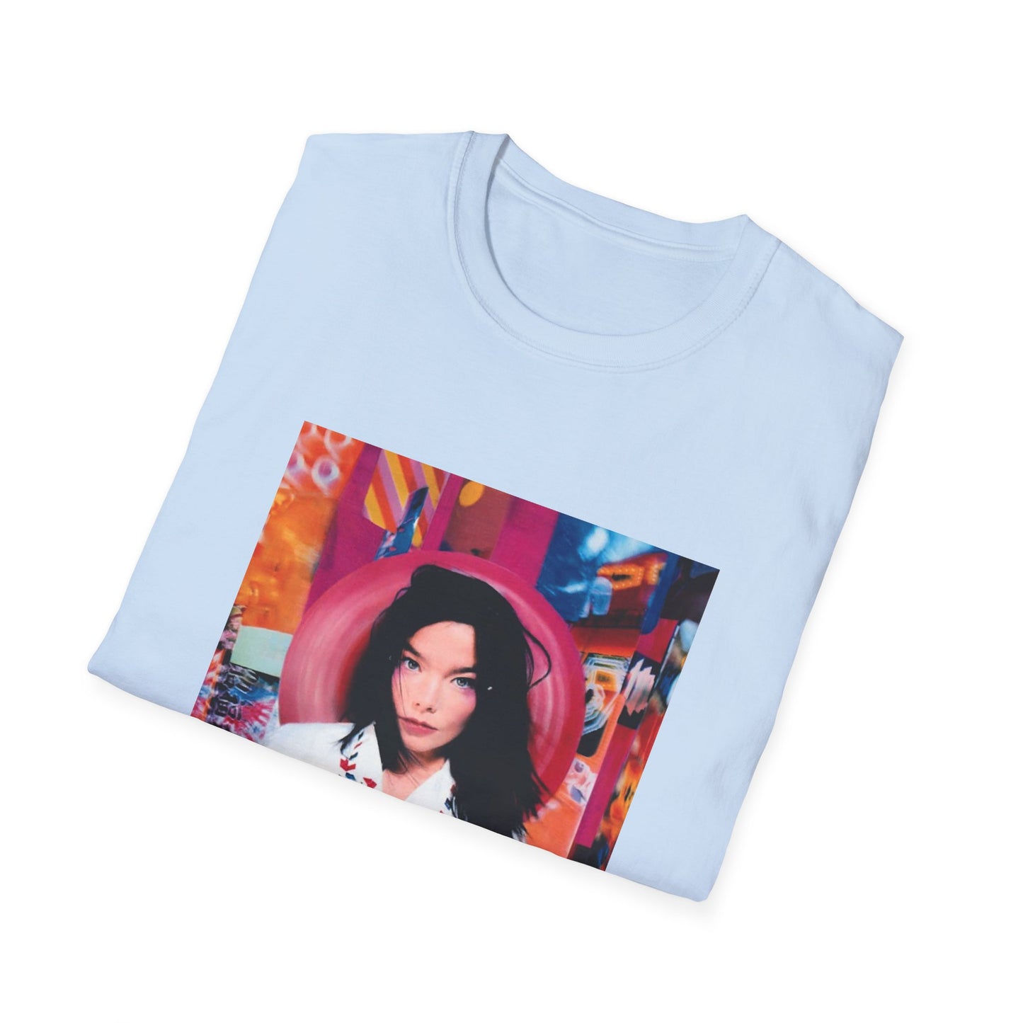 bjork 1995 post album tshirt