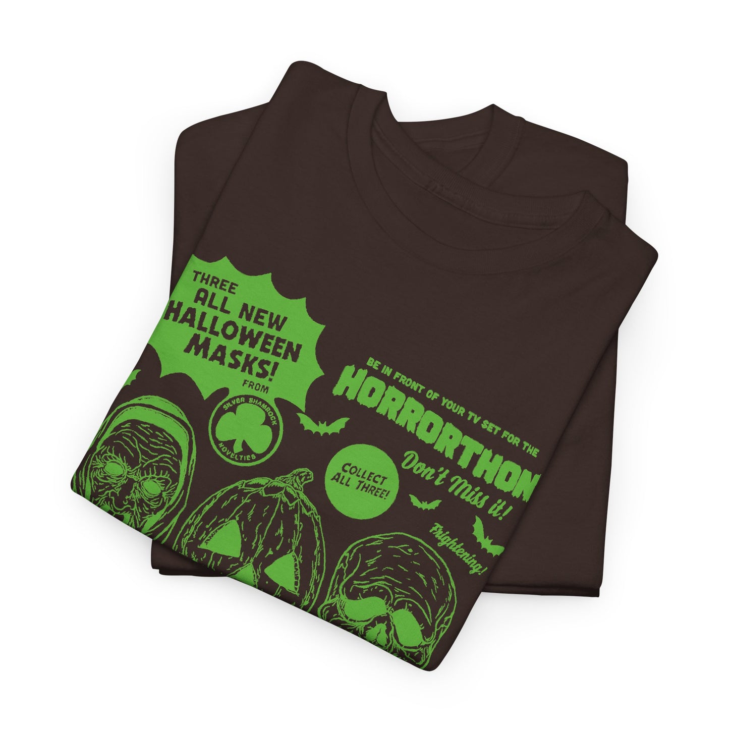 halloween 3 tv guide ad graphic 2 in green tshirt
