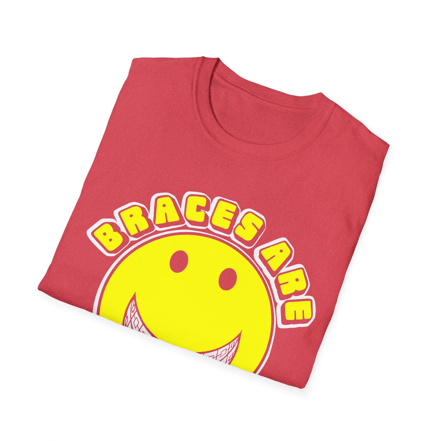 braces are beautiful 1970s tshirt graphic tshirt