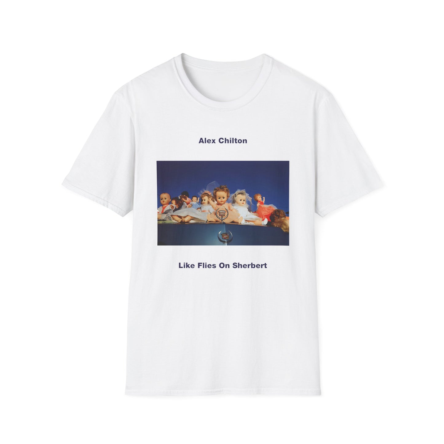 1979 alex chilton album like flies on sherbert tshirt