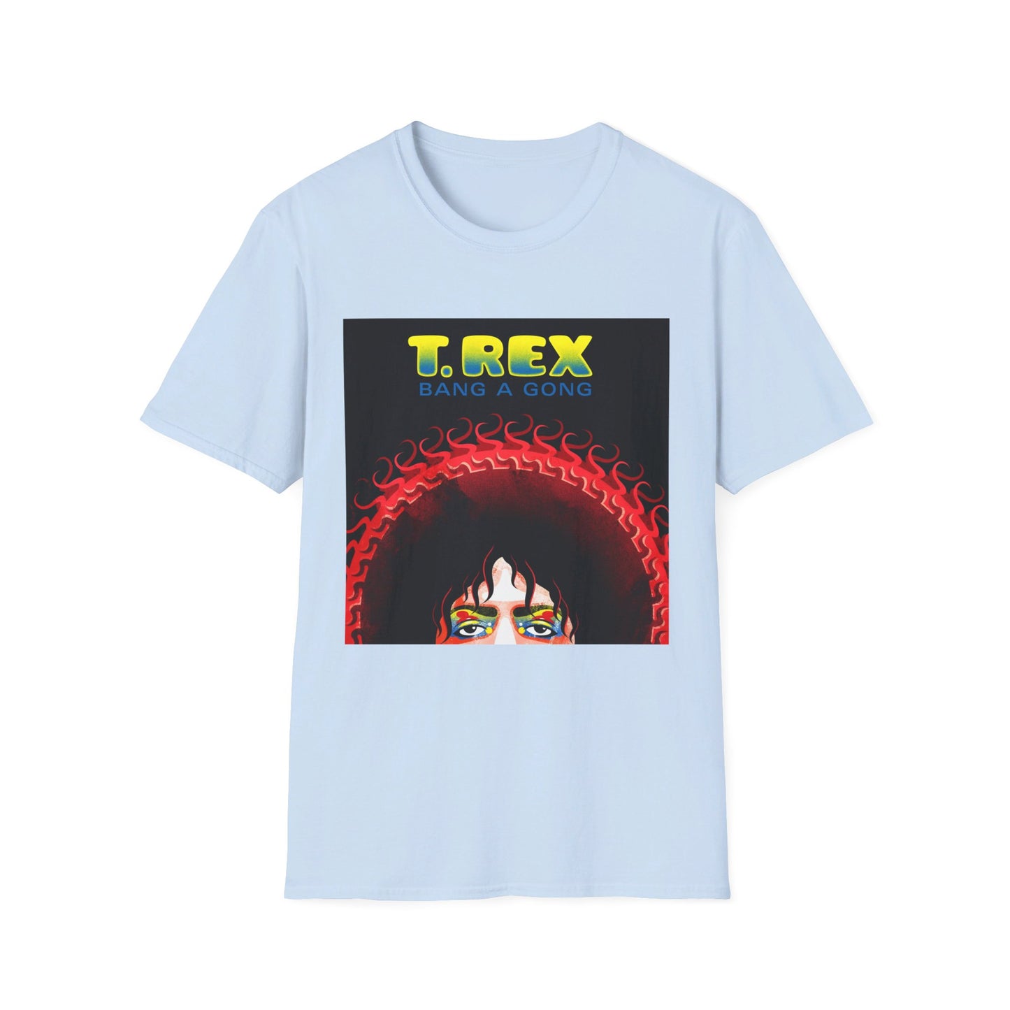 t. rex bang a gong single tshirt