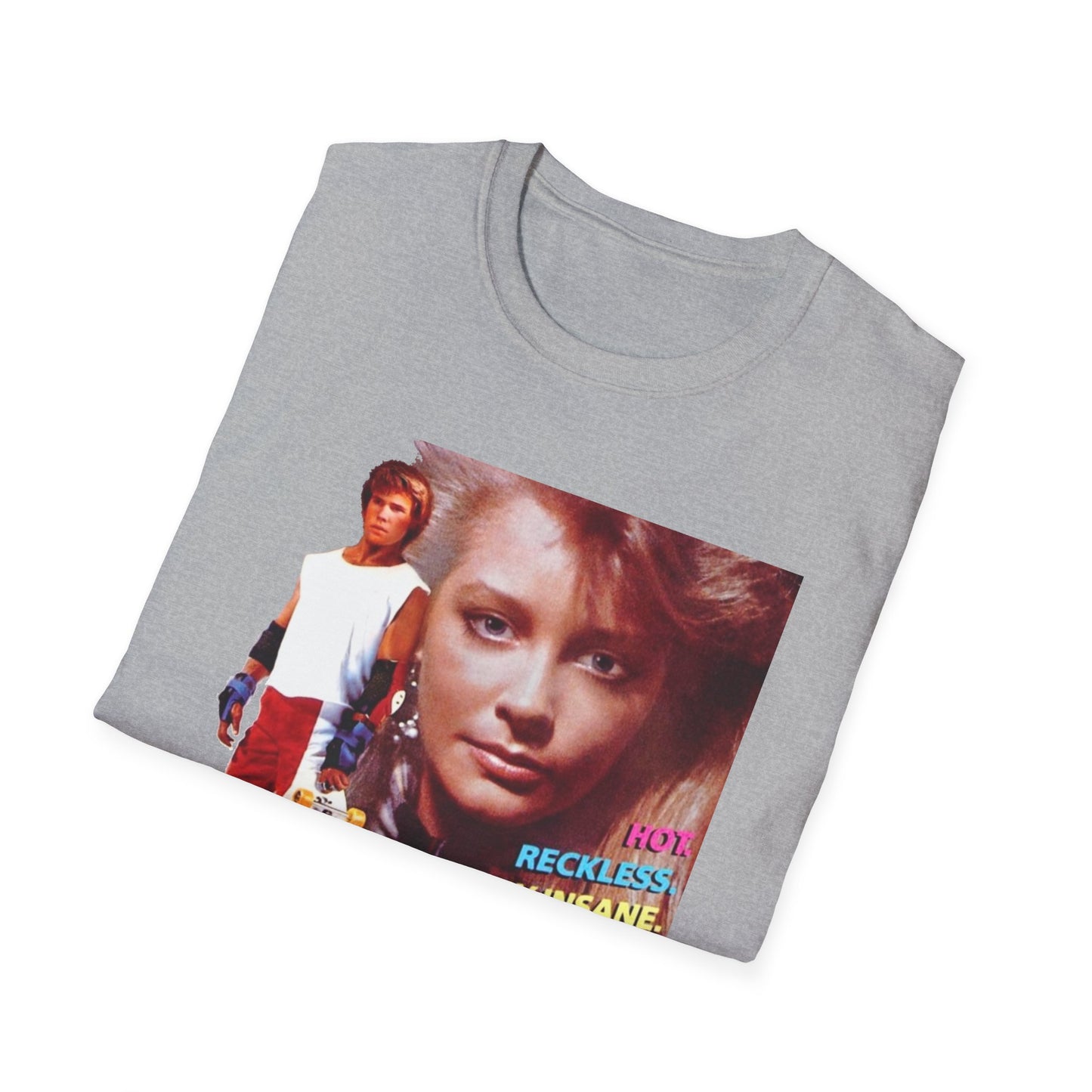 thrashin' 1986 skater gang movie poster tshirt