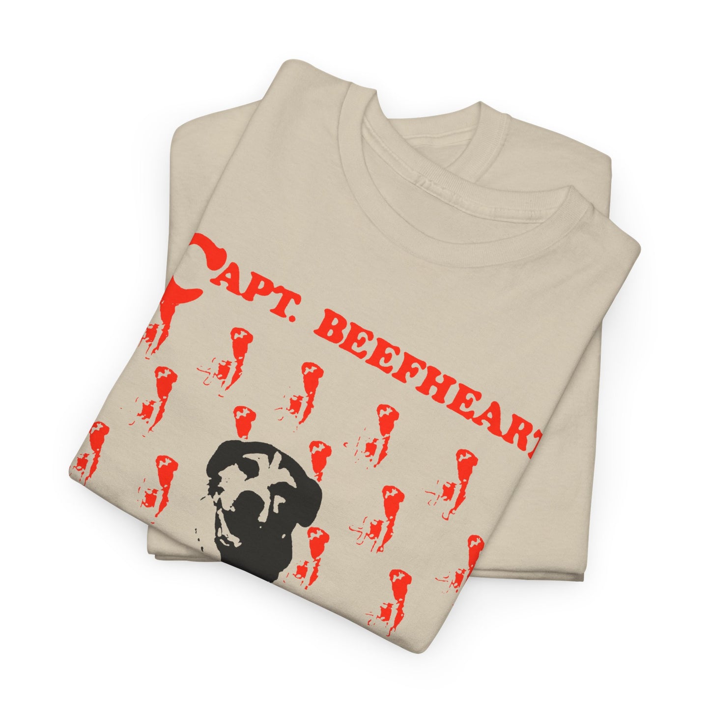 captain beefheart vintage show poster custom fan art edit tshirt
