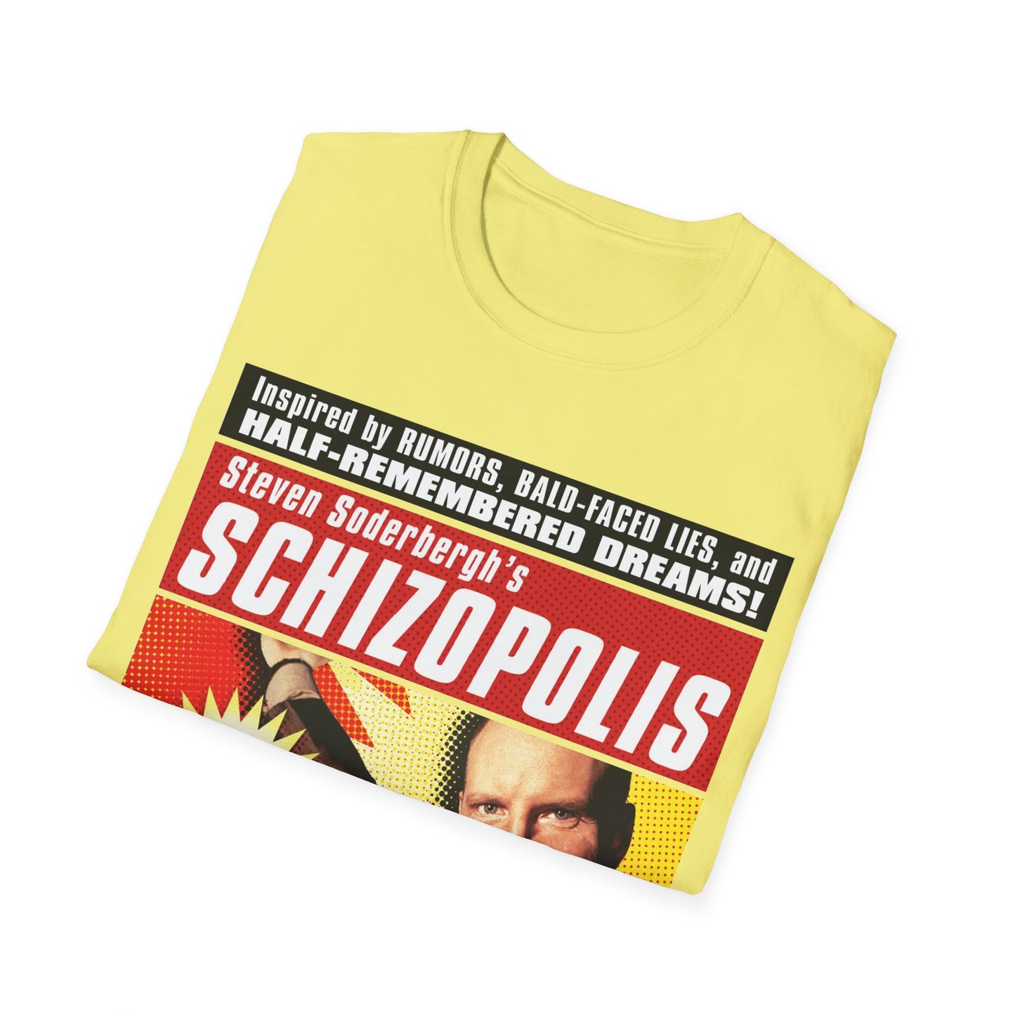 1996 steven soderbergh's schizopolis movie poster tshirt