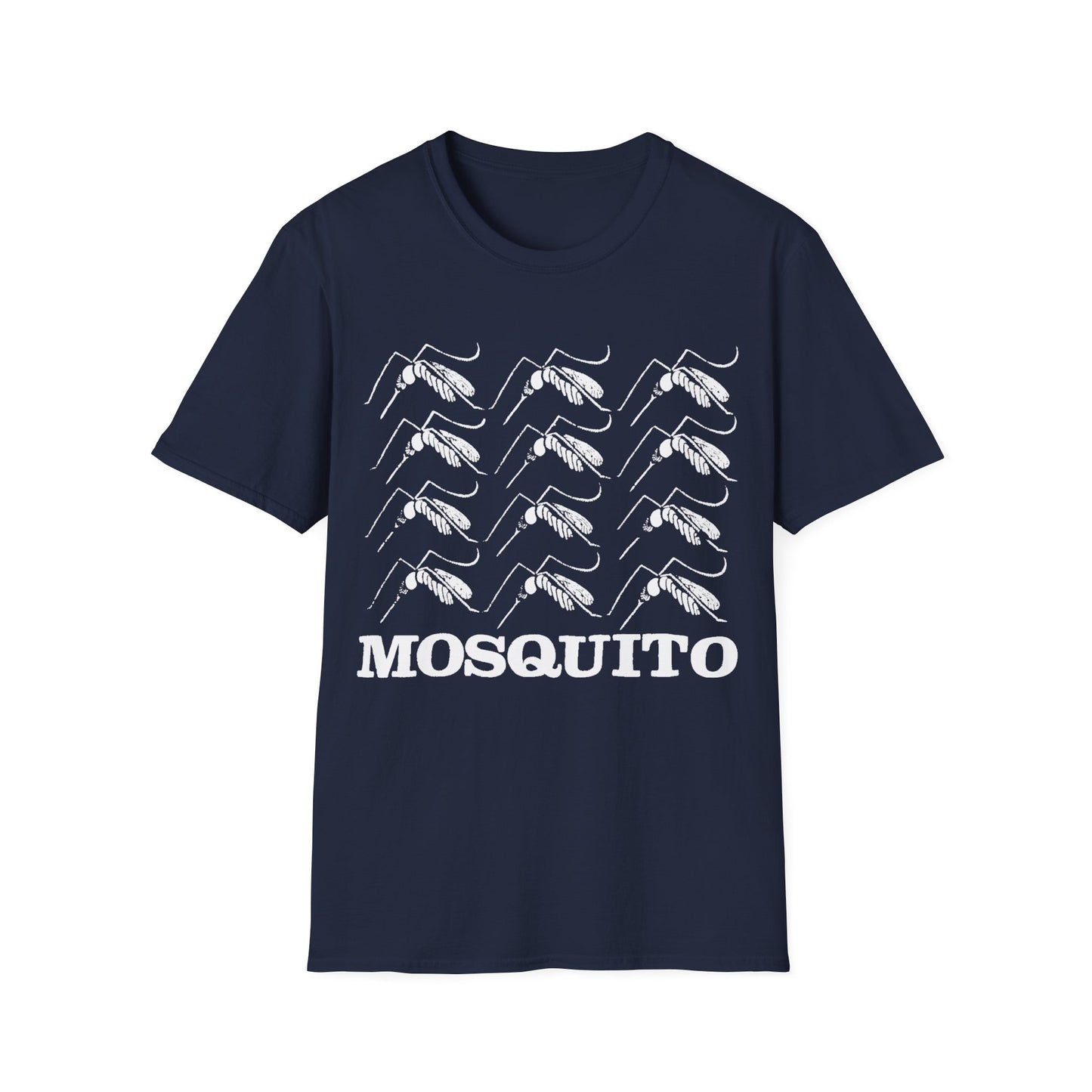 mosquito reproduction white design tshirt