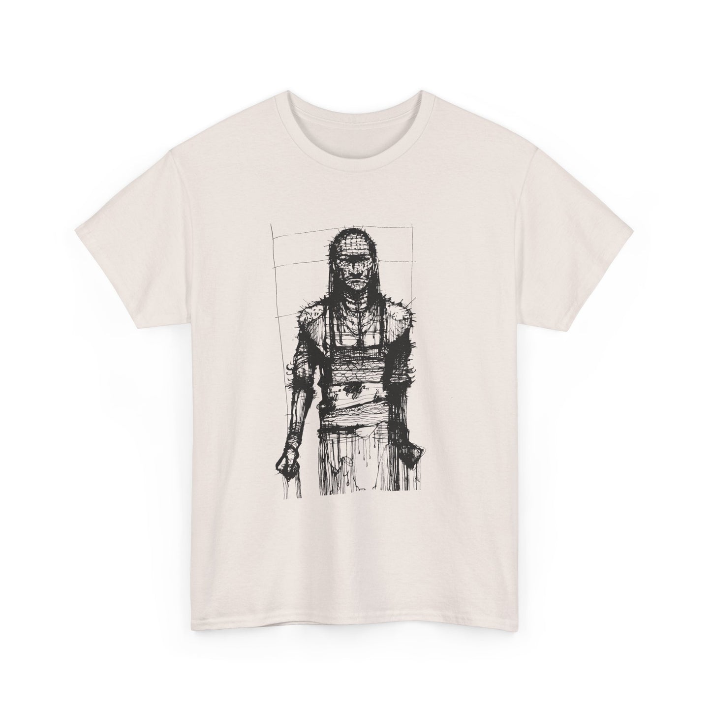 1991 hellraiser illustration by clive barker reproduction tshirt