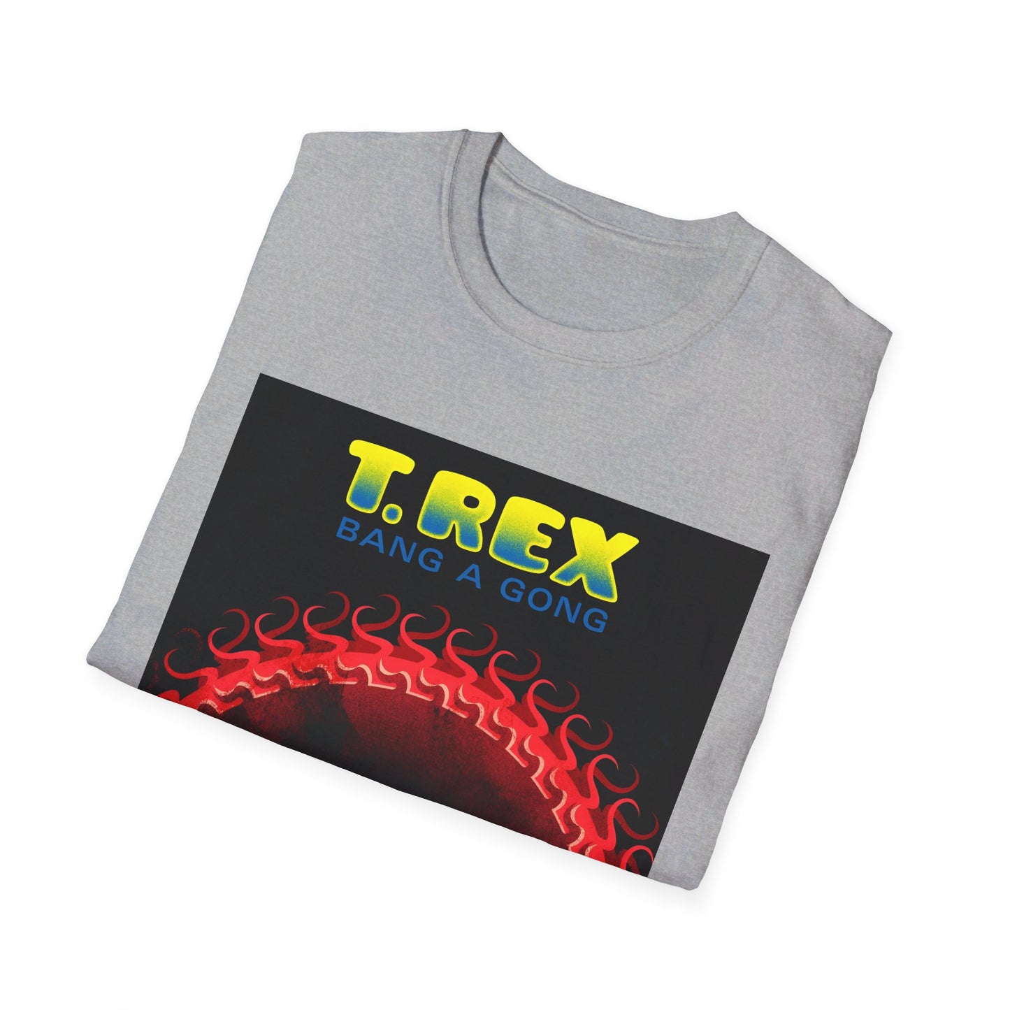 t. rex bang a gong single tshirt