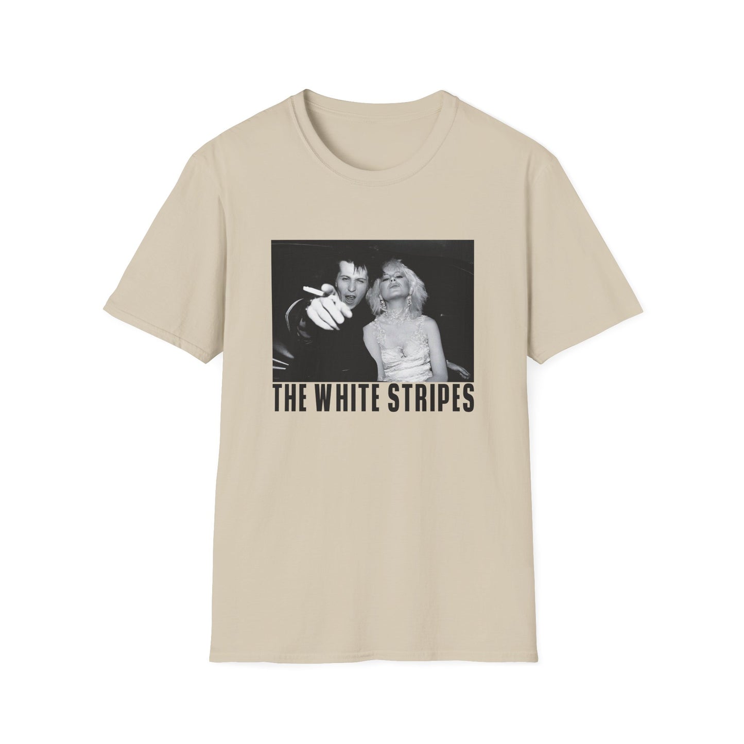 white stripes parody tshirt