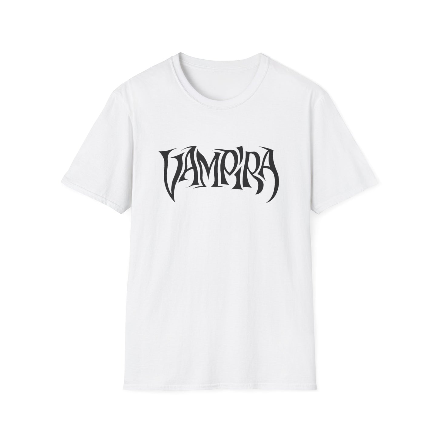 vampira from the vampira show logo tshirt