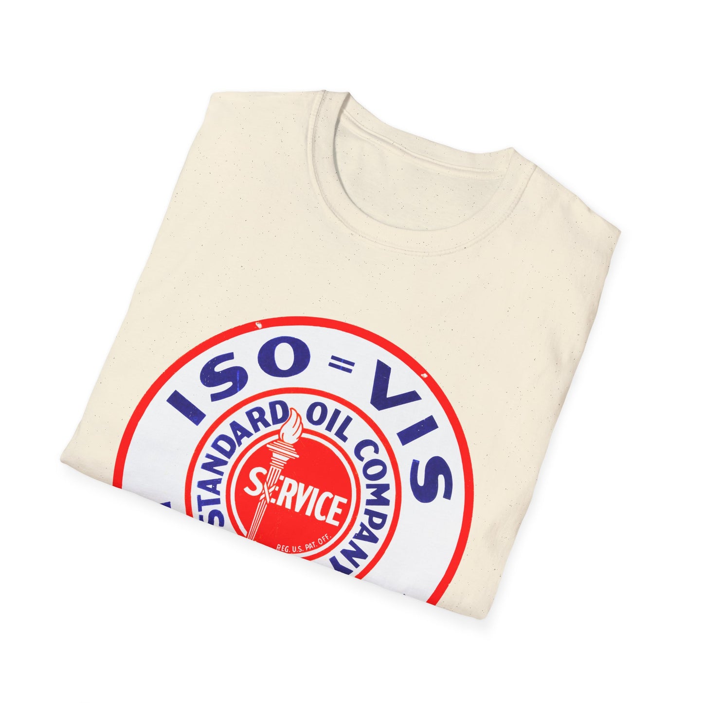 standard oil company motor oil logo tshirt