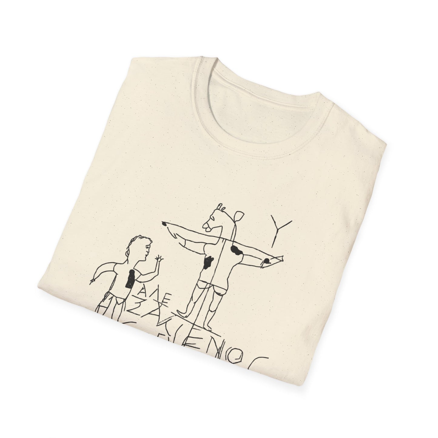 alexamenos graffito blasfemo young man worships donkey early graffiti 200 bc white and black tshirt