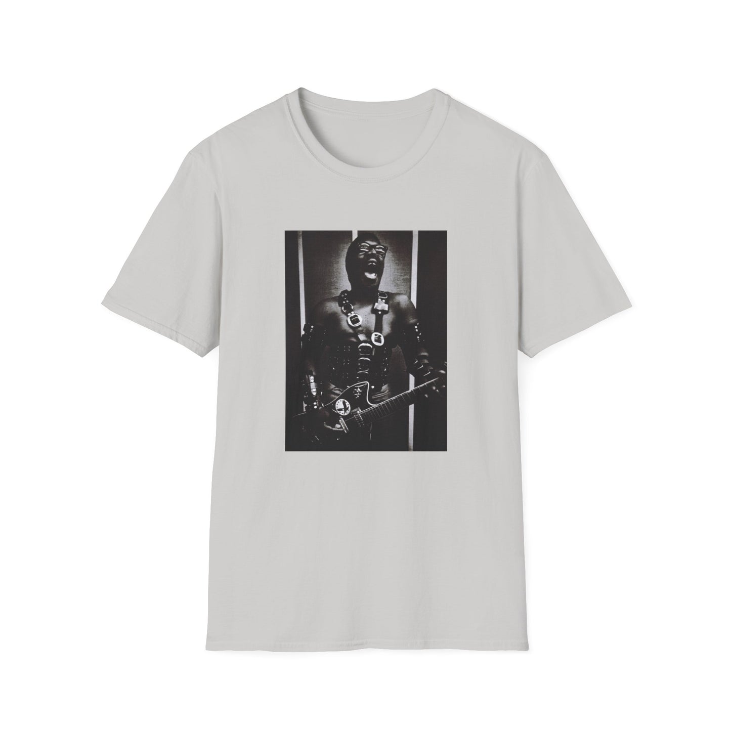 bo diddley the black gladiator singing tshirt