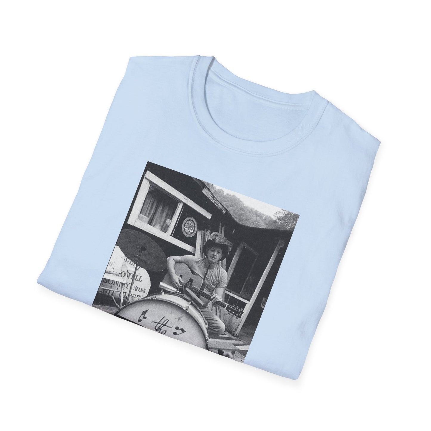 outsider rockabilly one-man band american singer songwriter hasil adkins photo tshirt