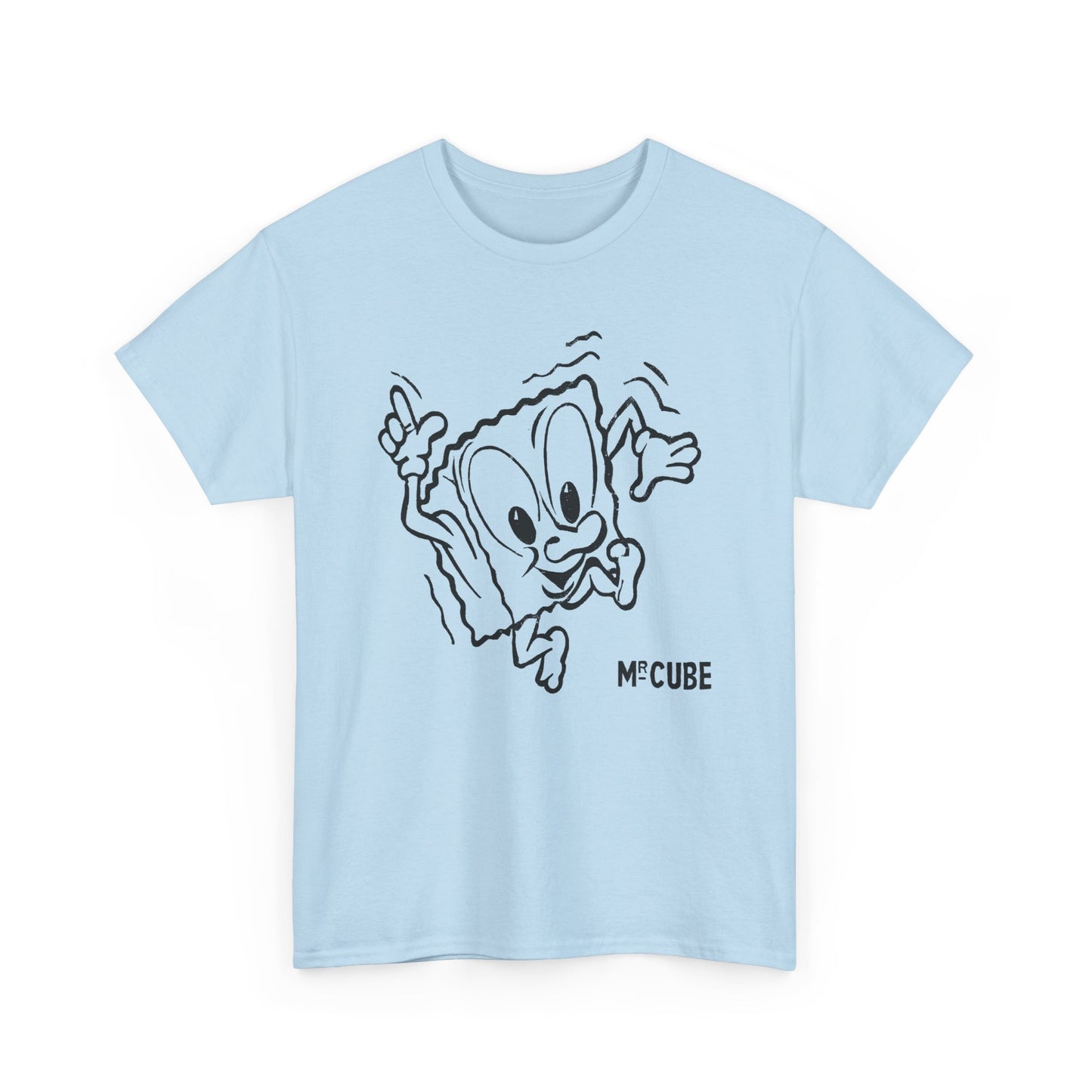1950s tate & lyle granulated sugar mascot mr cube tshirt