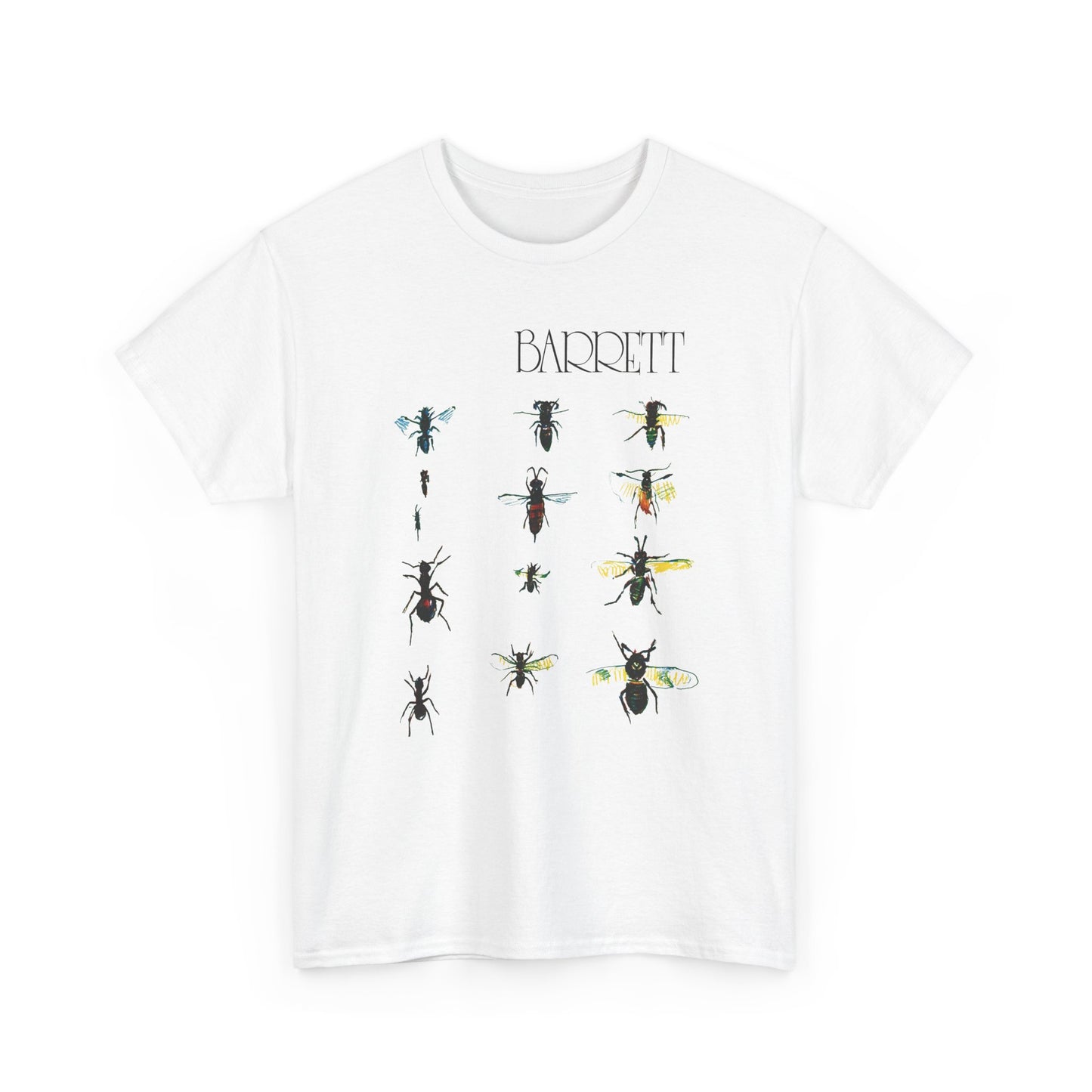 1970 syd barrett's barrett album cover edit tshirt