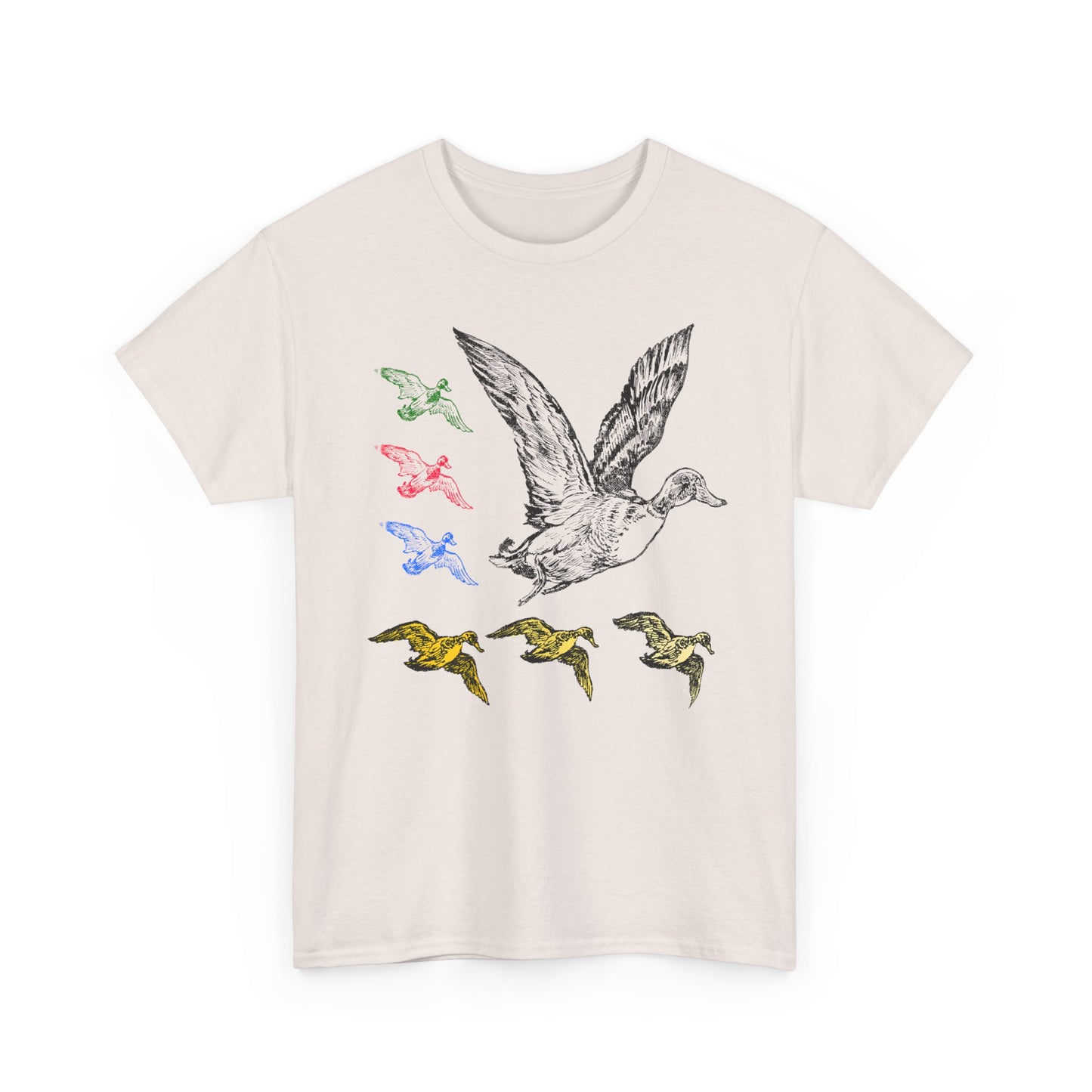 vintage ducks custom graphic tshirt