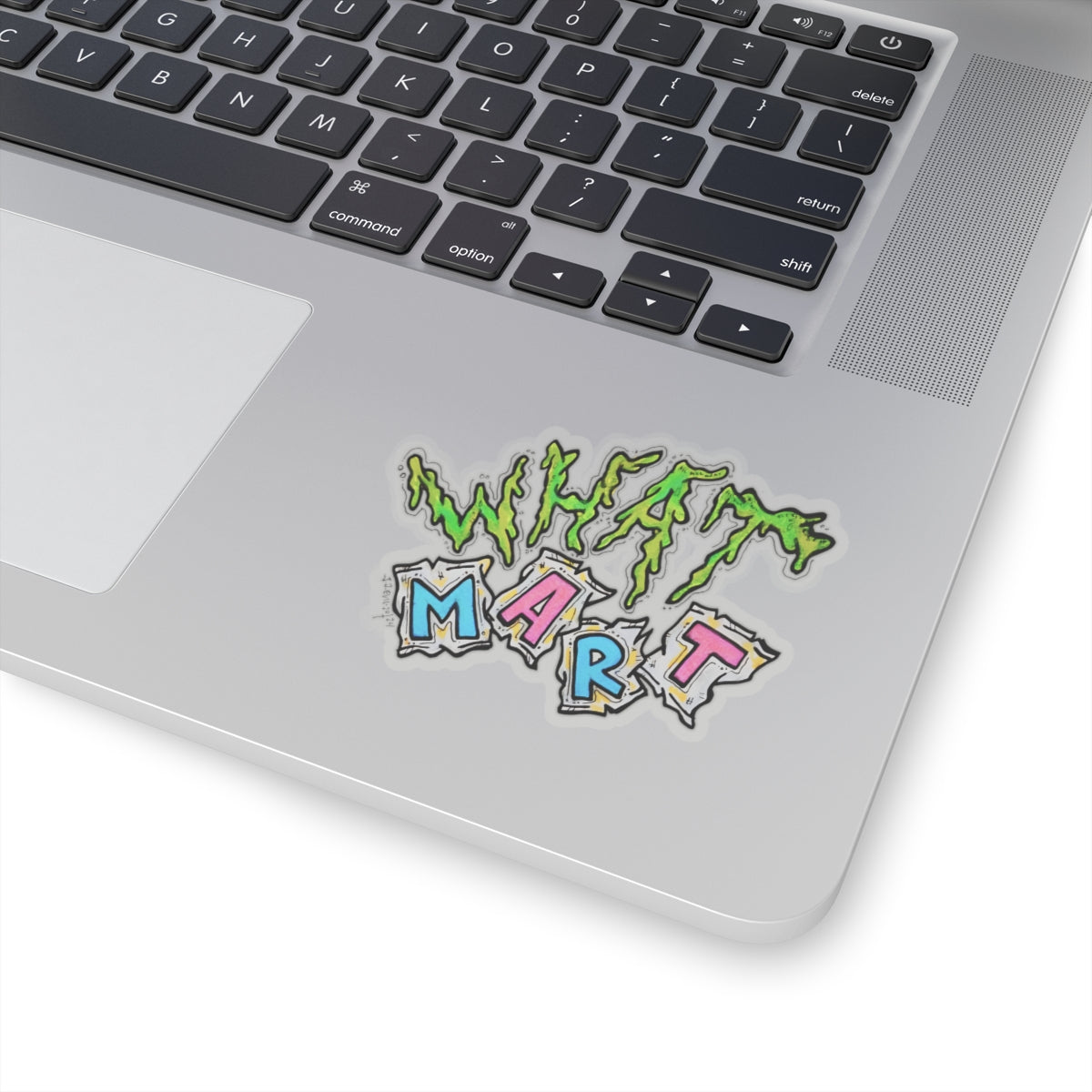 whatmart logo kiss-cut sticker