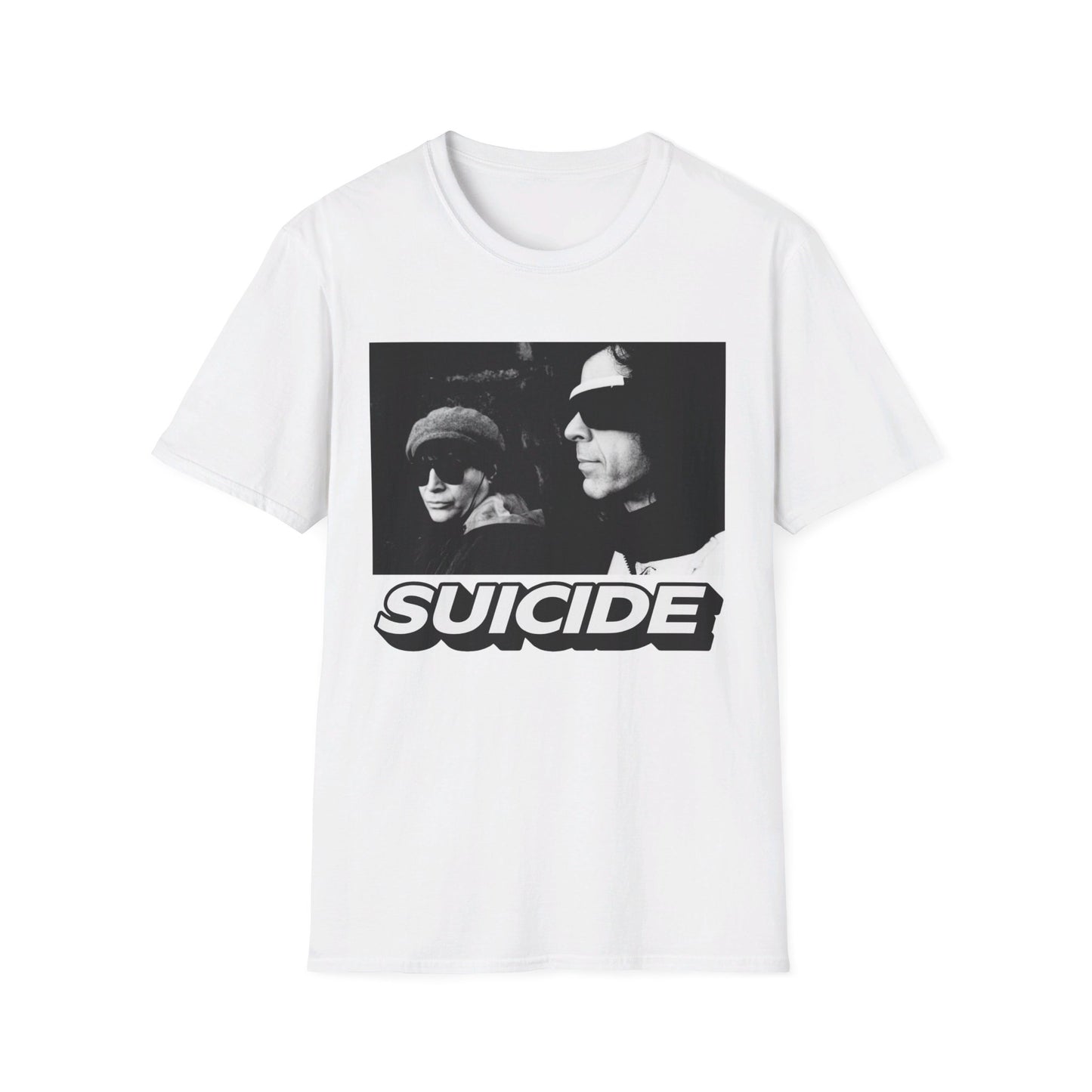 martin rev and alan vega suicide band 8 tshirt