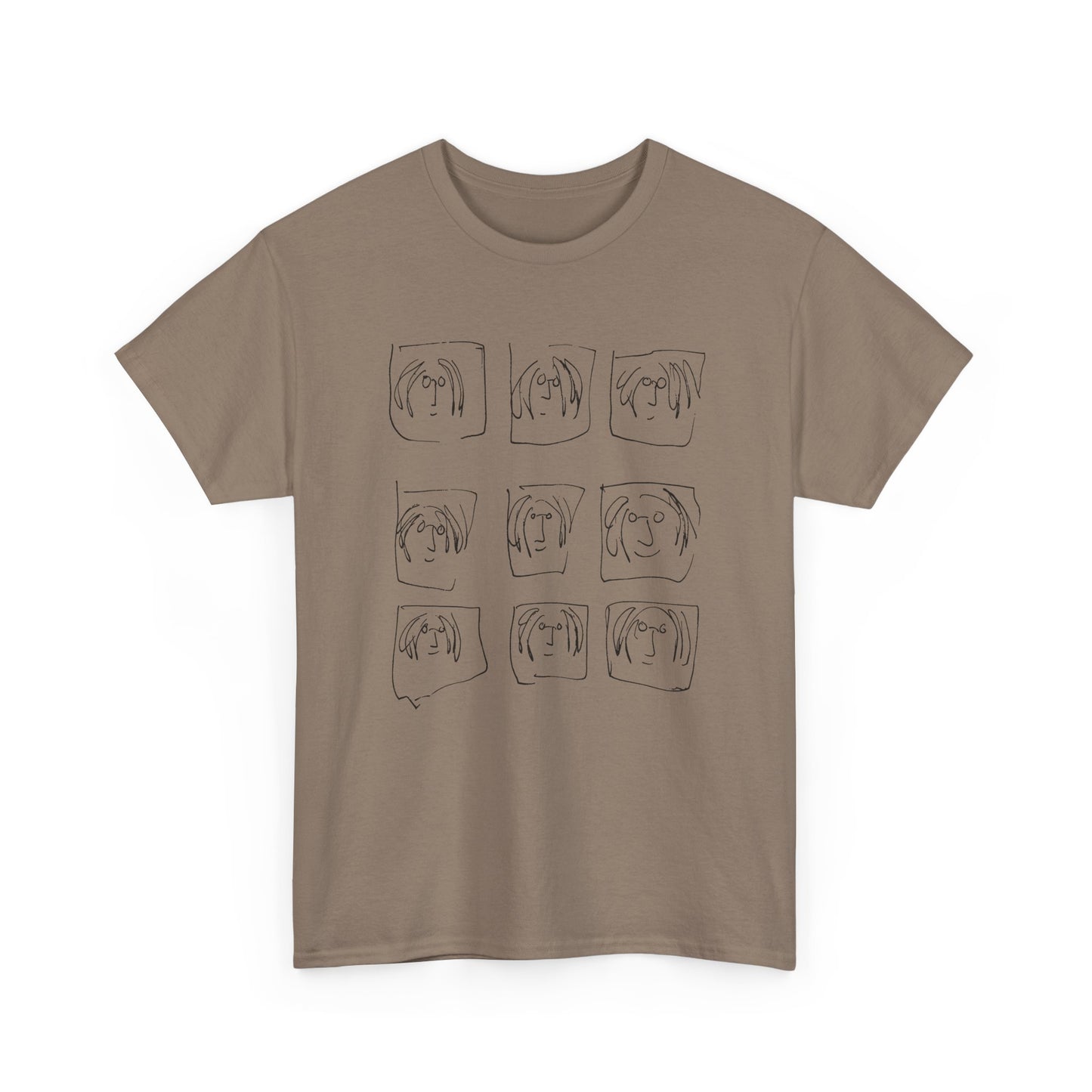 9 john lennons self portrait line drawings by john lennon whatmart edit tshirt