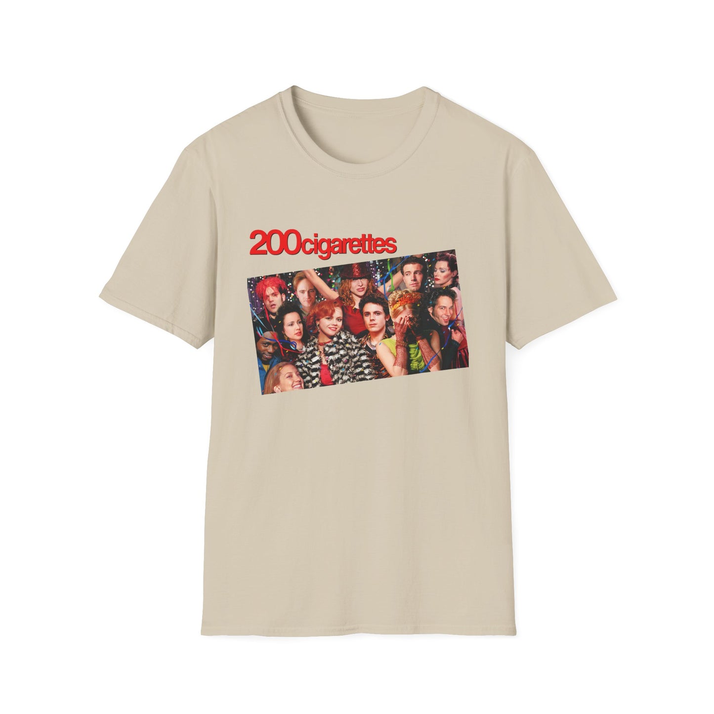 1999 movie poster tshirt 200 cigarettes
