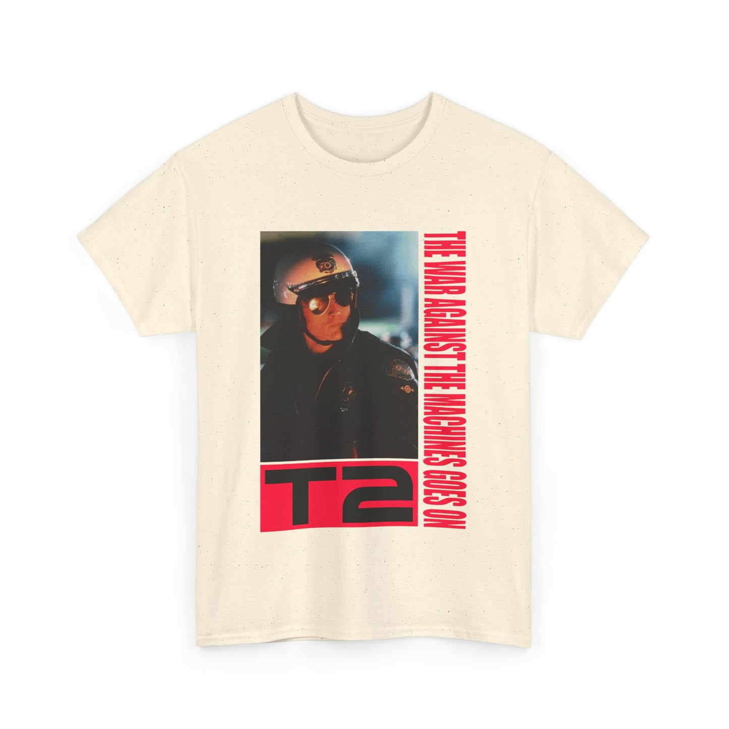 terminator 2 custom fan art version of vintage tshirt