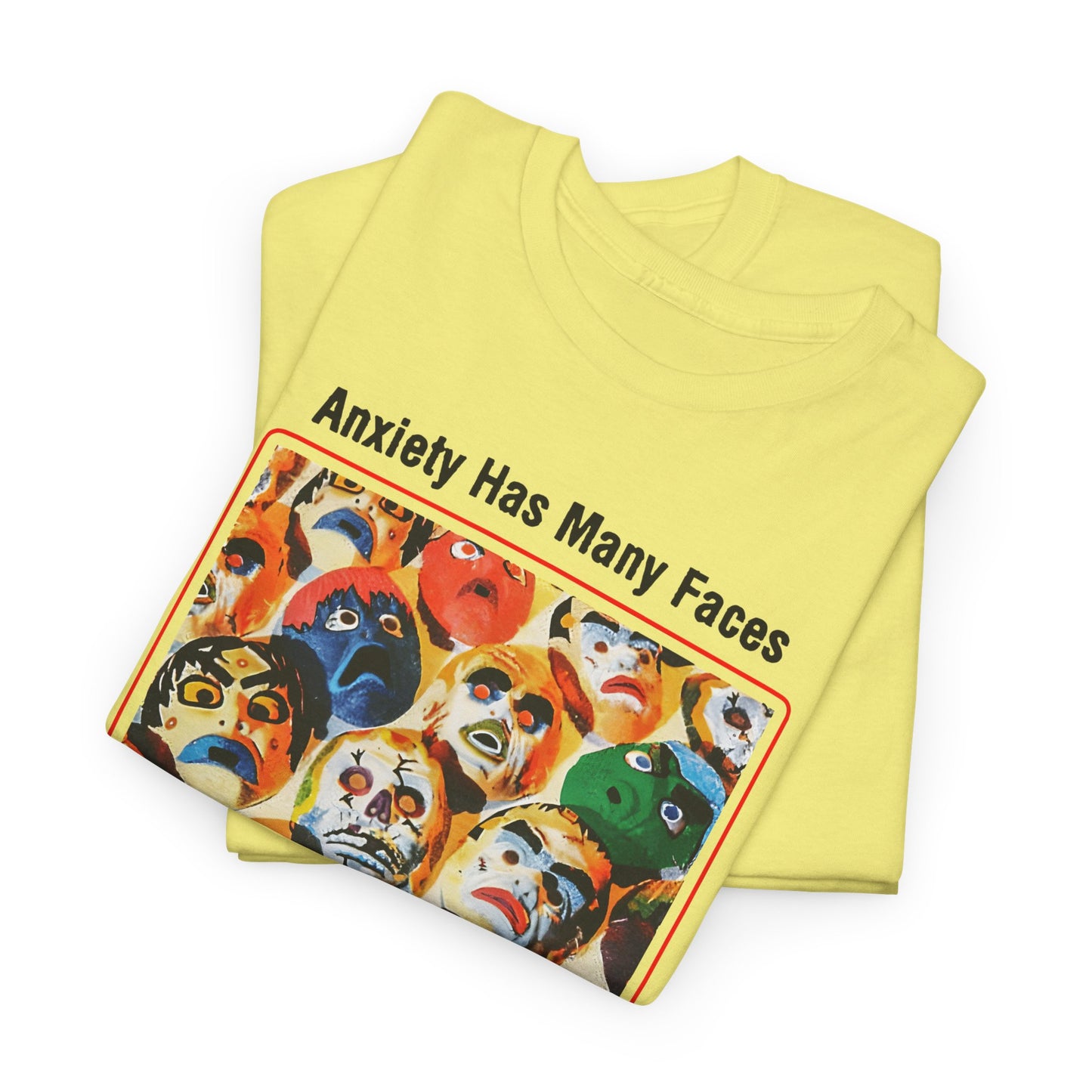 vintage xanax anxiety has many faces but there is only one tshirt